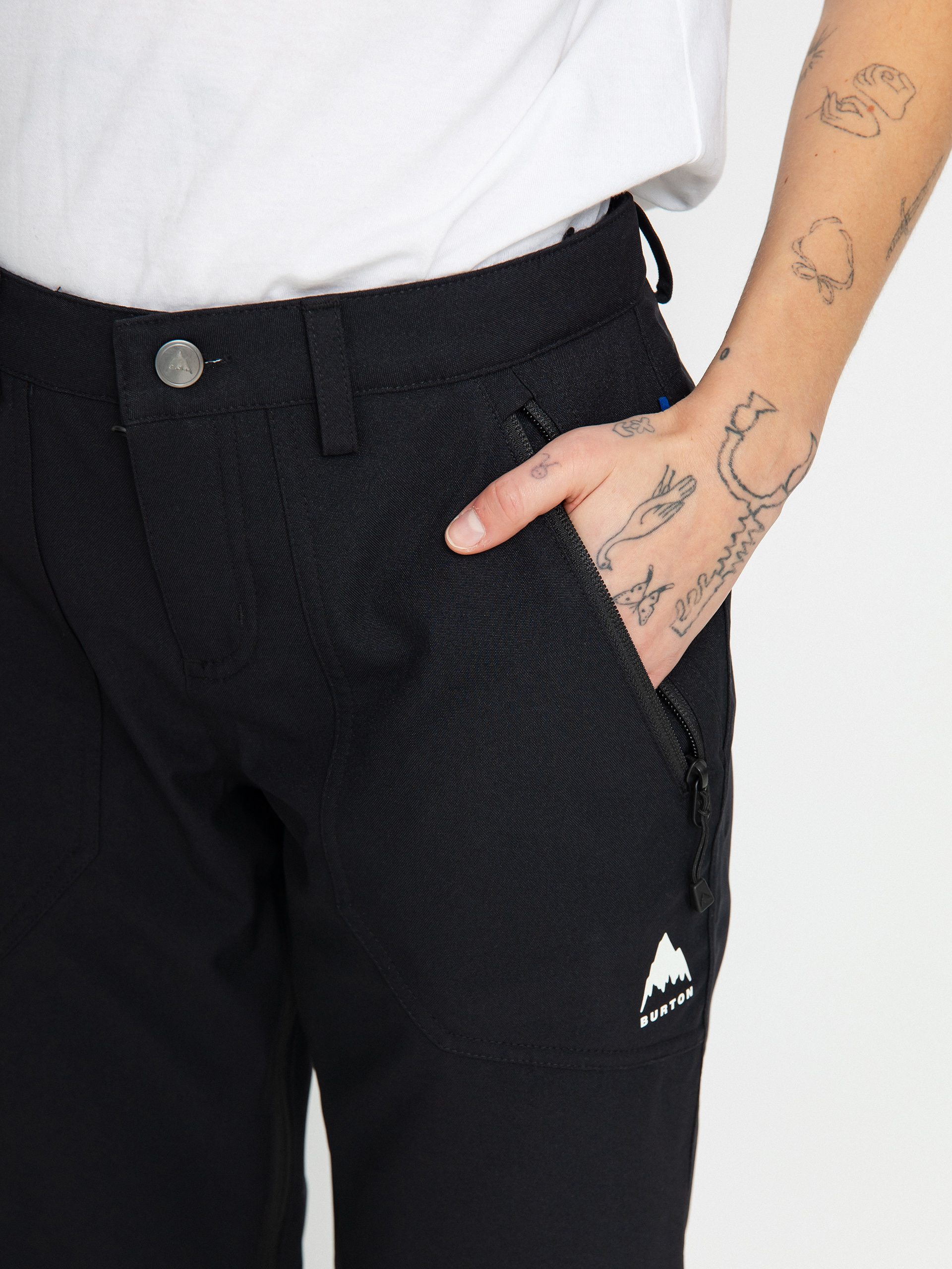 Womens Burton Vida Stretch Snowboard pants (true black)