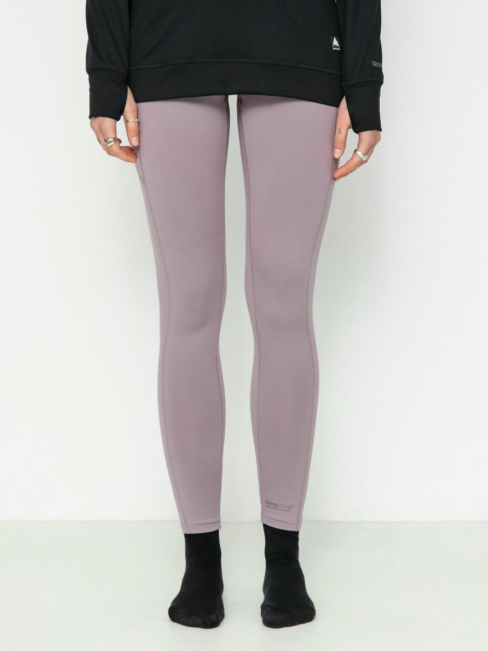 Womens Burton Midweight X Base Layer Leggings (elderberry)