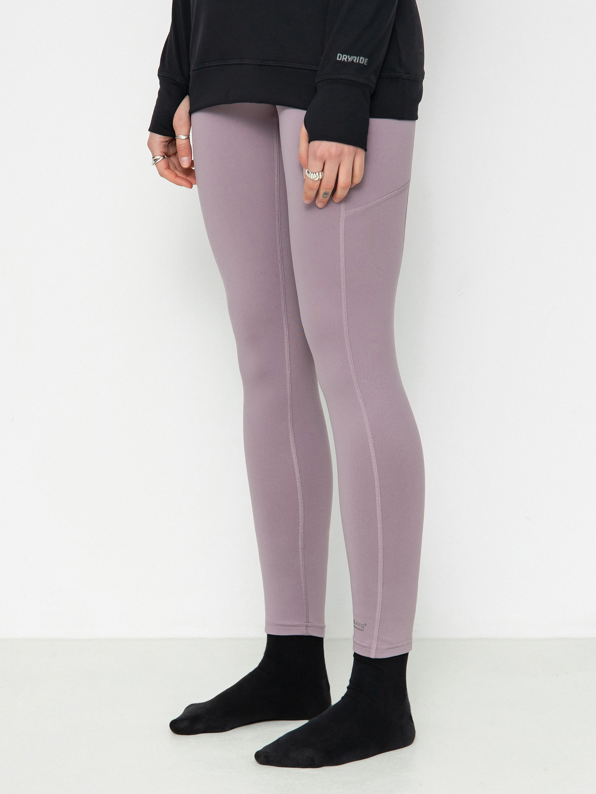 Womens Burton Midweight X Base Layer Leggings (elderberry)