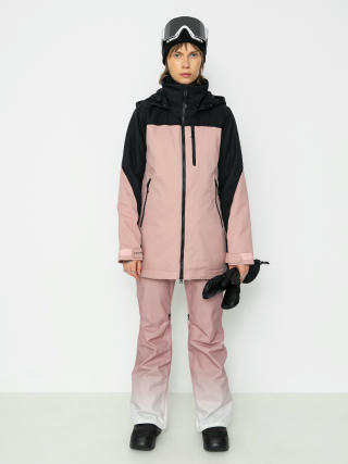 Burton Lelah Snowboard jacket Wmn (true black/powder blush)