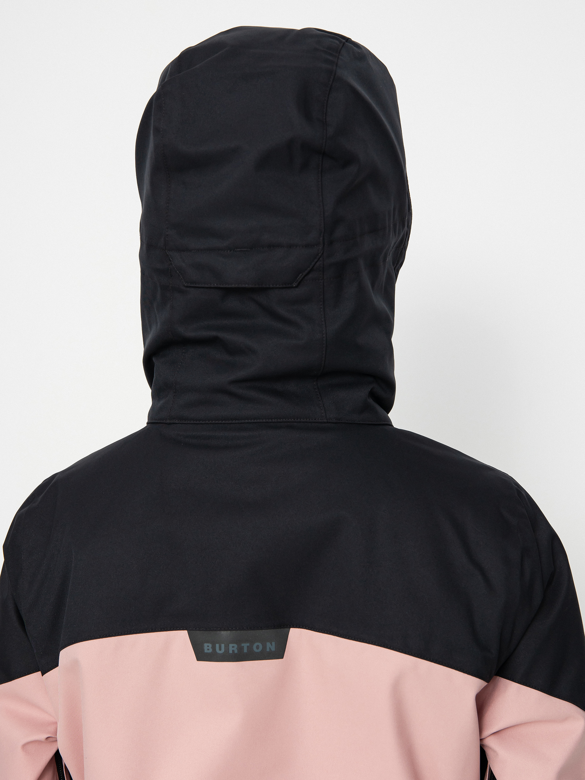 Damen Burton Lelah Snowboardjacke (true black/powder blush)