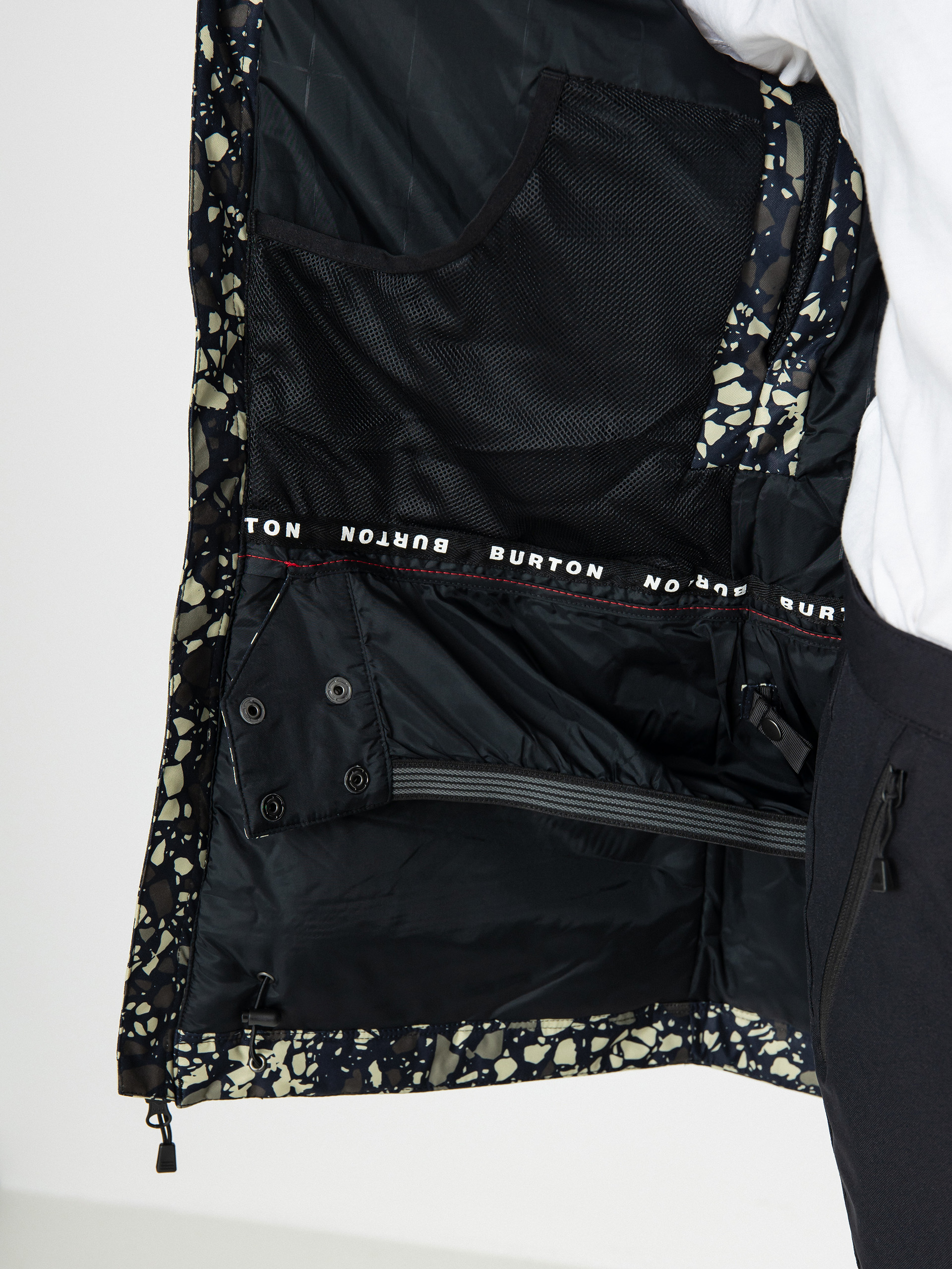 Womens Burton Lelah Snowboard jacket (sediment)