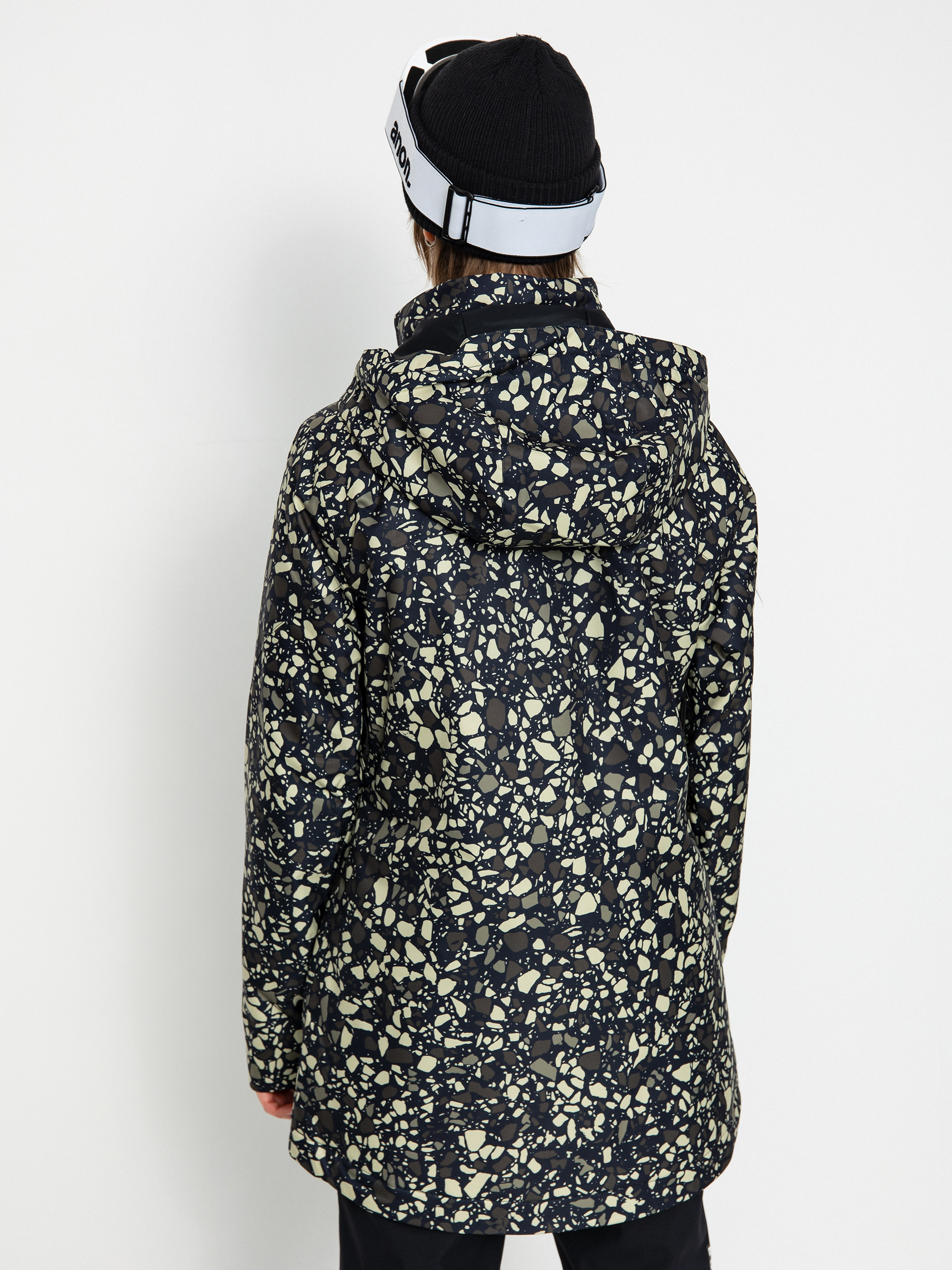 Womens Burton Lelah Snowboard jacket (sediment)