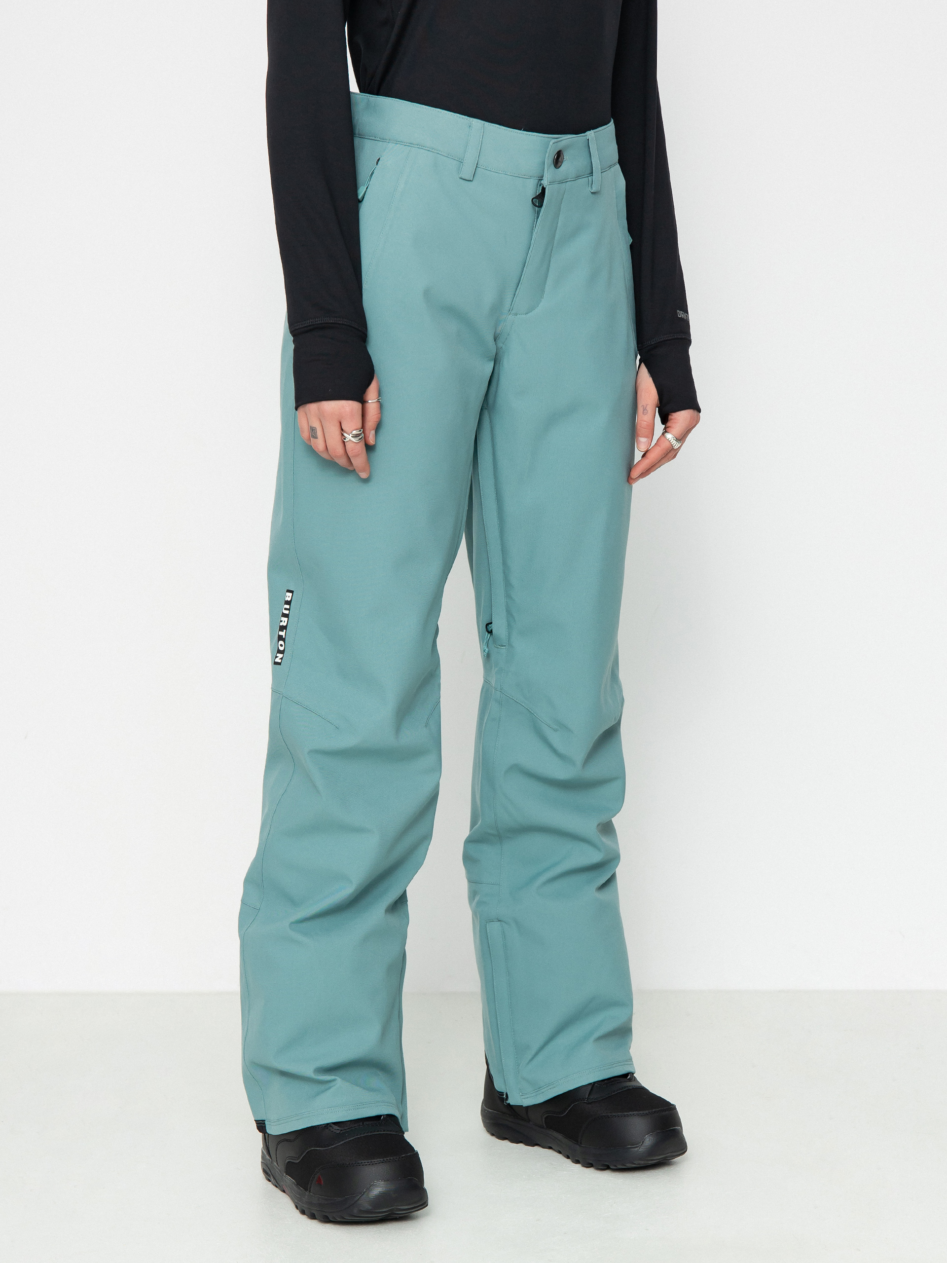 Womens Burton Society Snowboard pants (rock lichen)