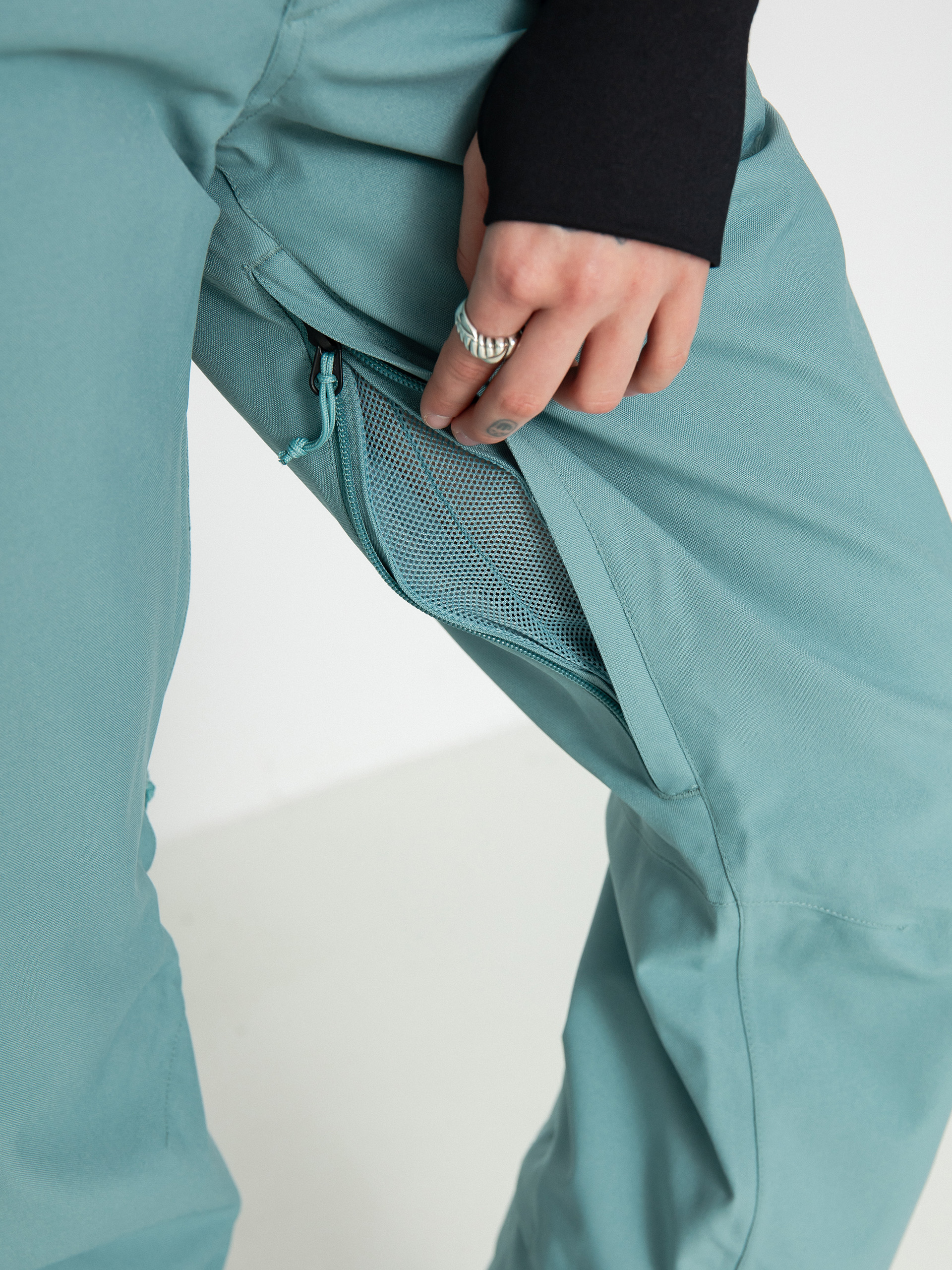 Womens Burton Society Snowboard pants (rock lichen)