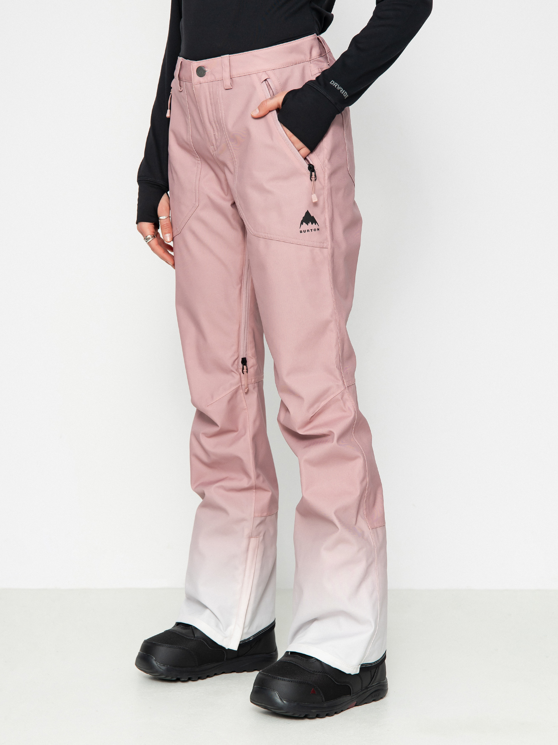 Burton Vida Stretch Snowboardhose Wmn - Pink (blue pink ombre)