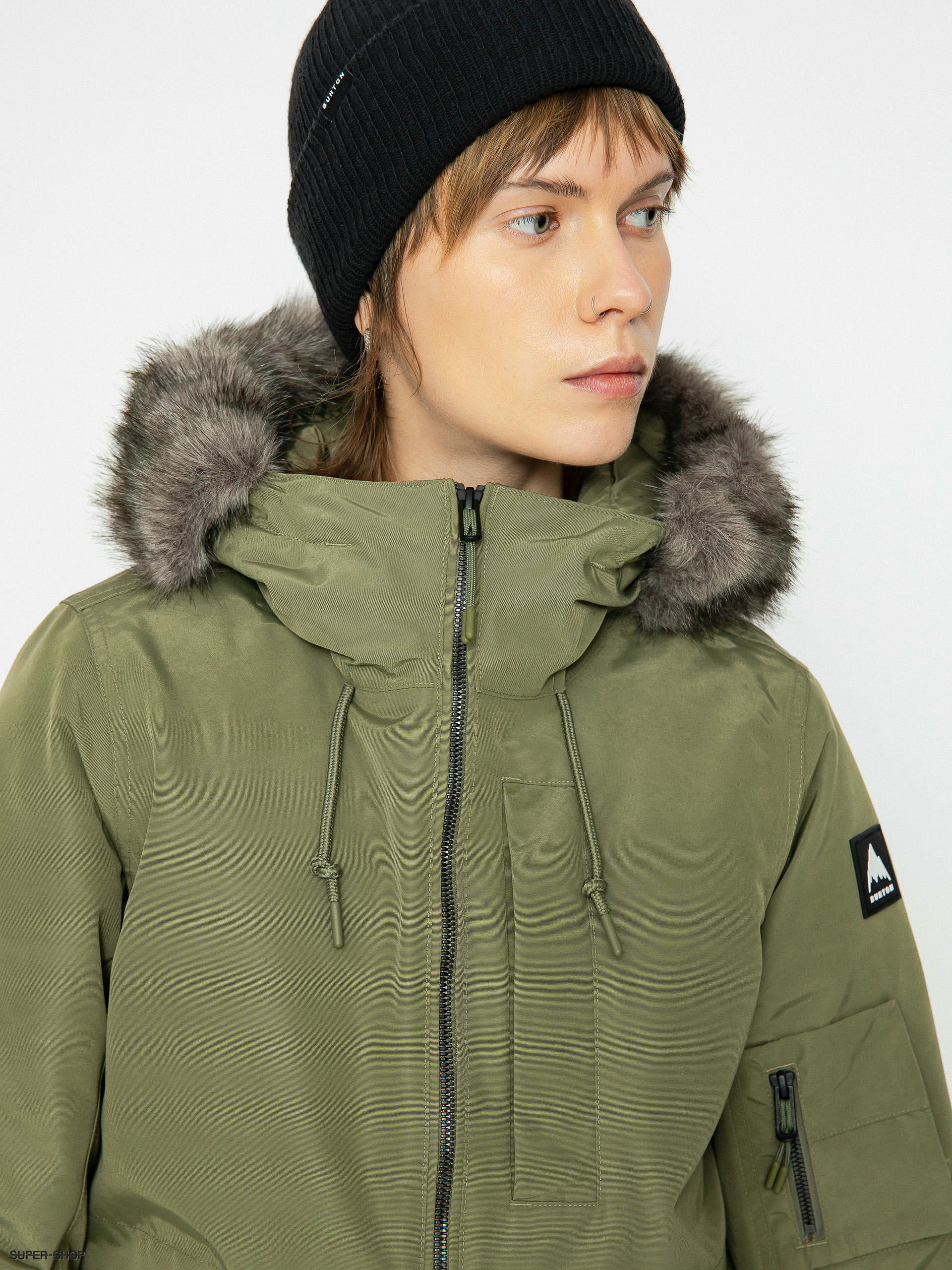 Women's burton saxton parka on sale jacket