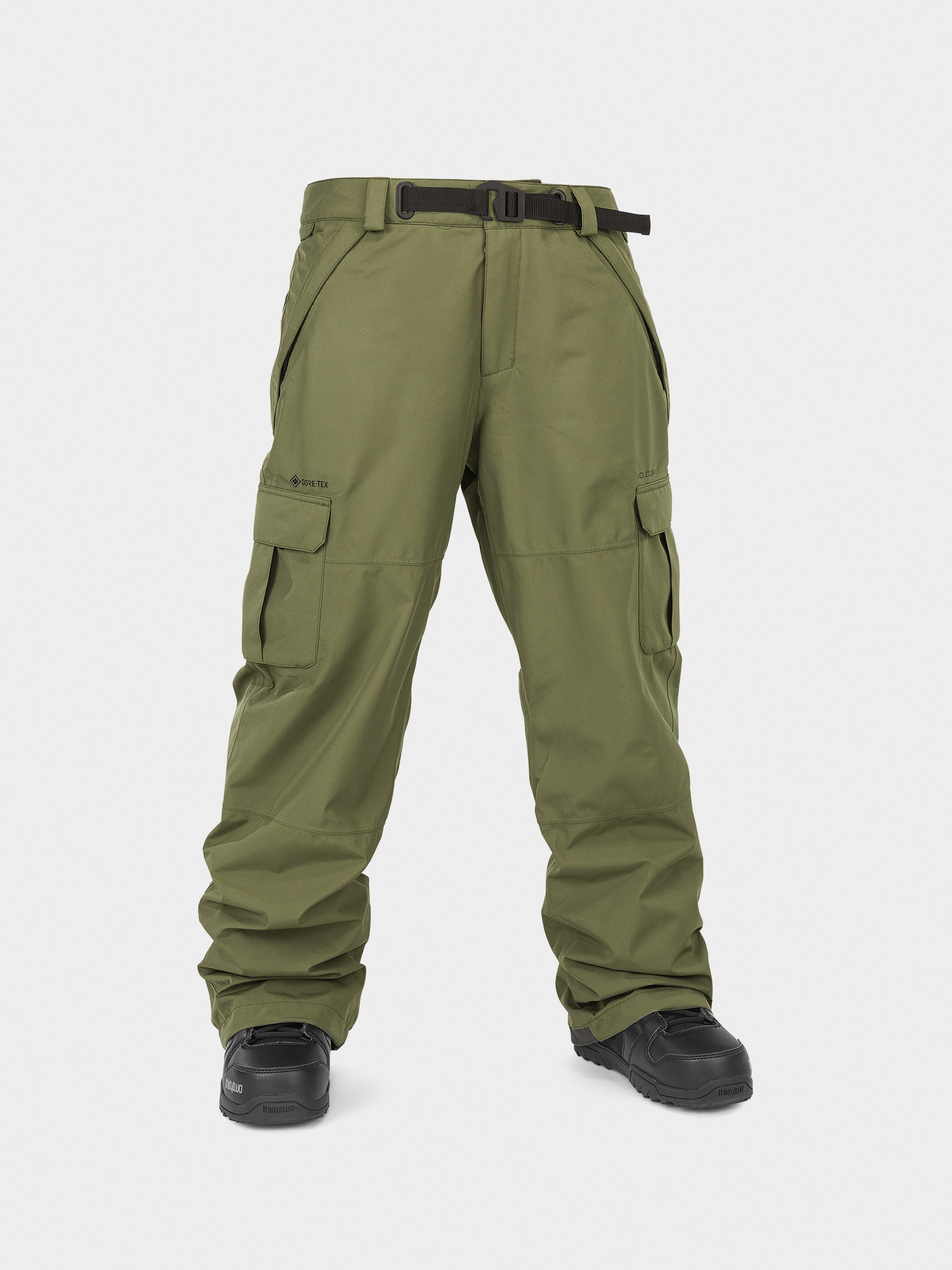 Damen Volcom Melancon Gore Tex Snowboardhose (military)