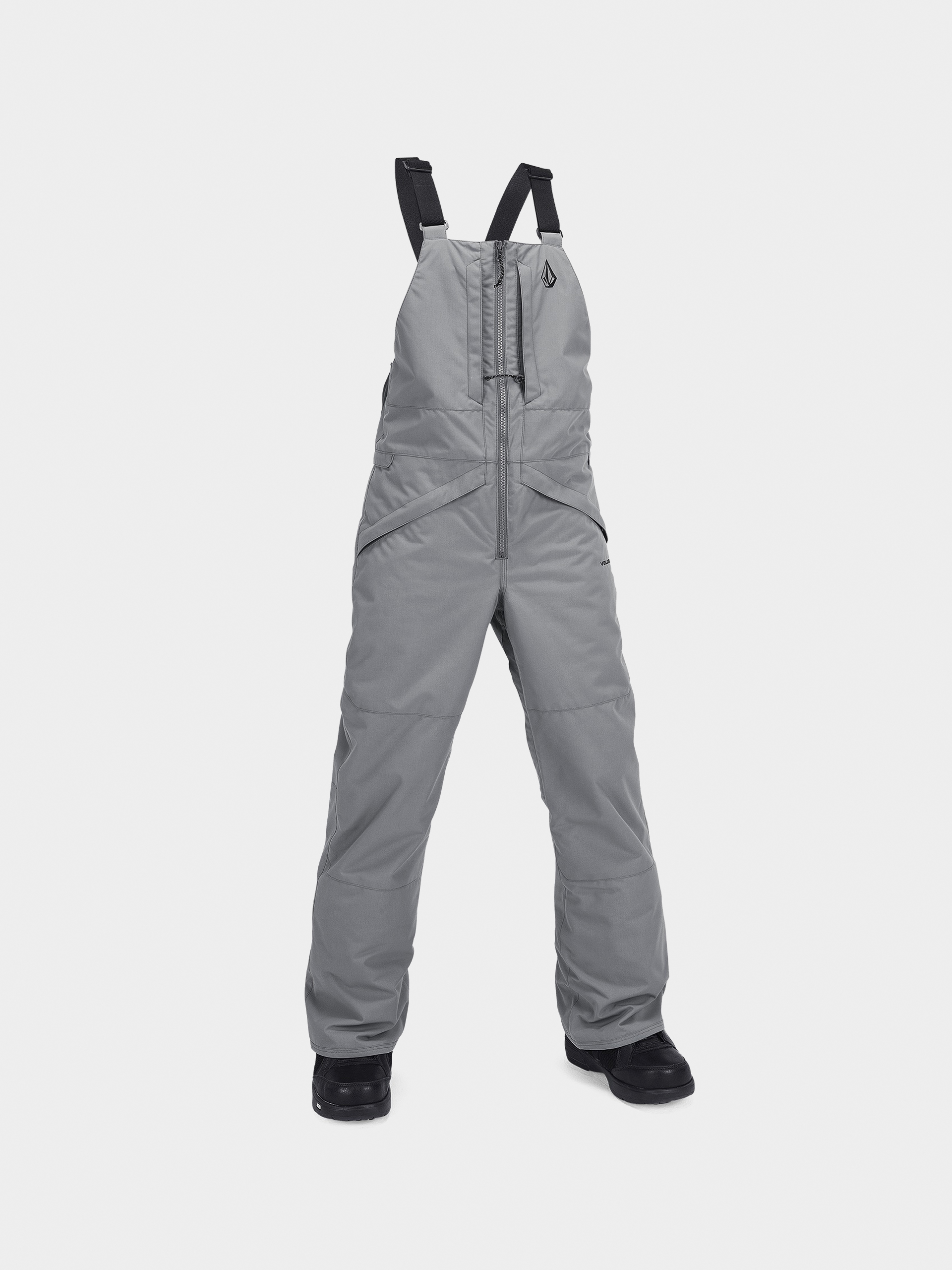 Volcom Barkley Ins Bib Overall JR Snowboardhose (storm grey)