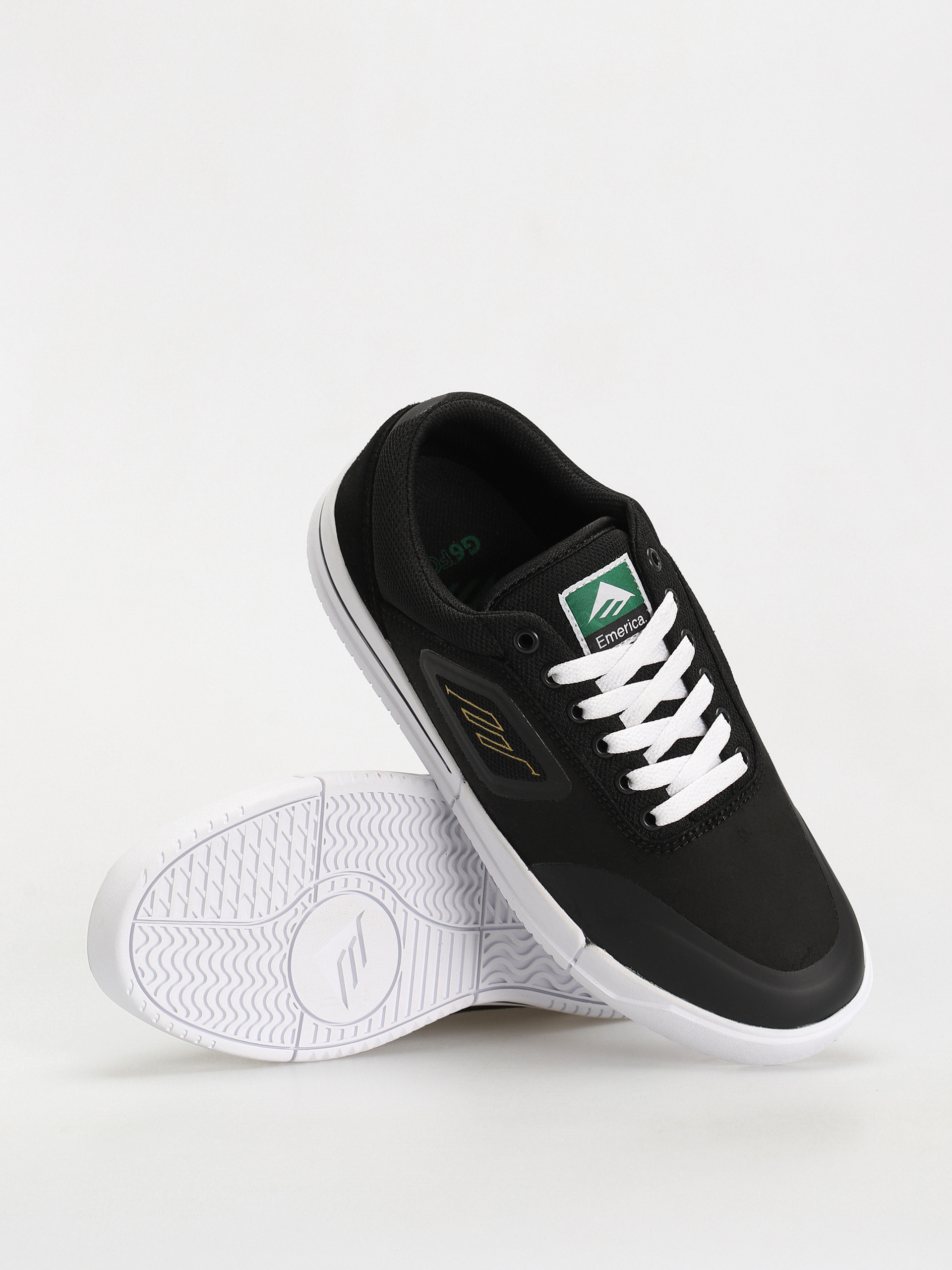 Emerica Phocus G6 Shoes (black/white/gold)
