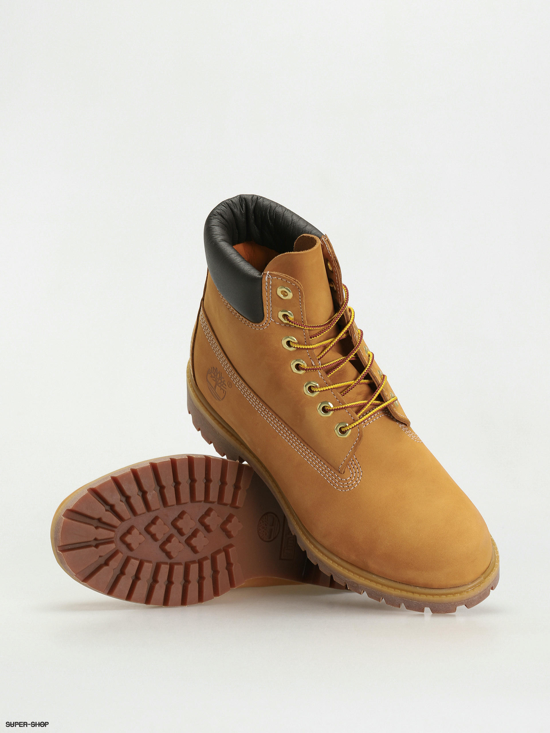 Timberland 6in store premium wheat nubuck