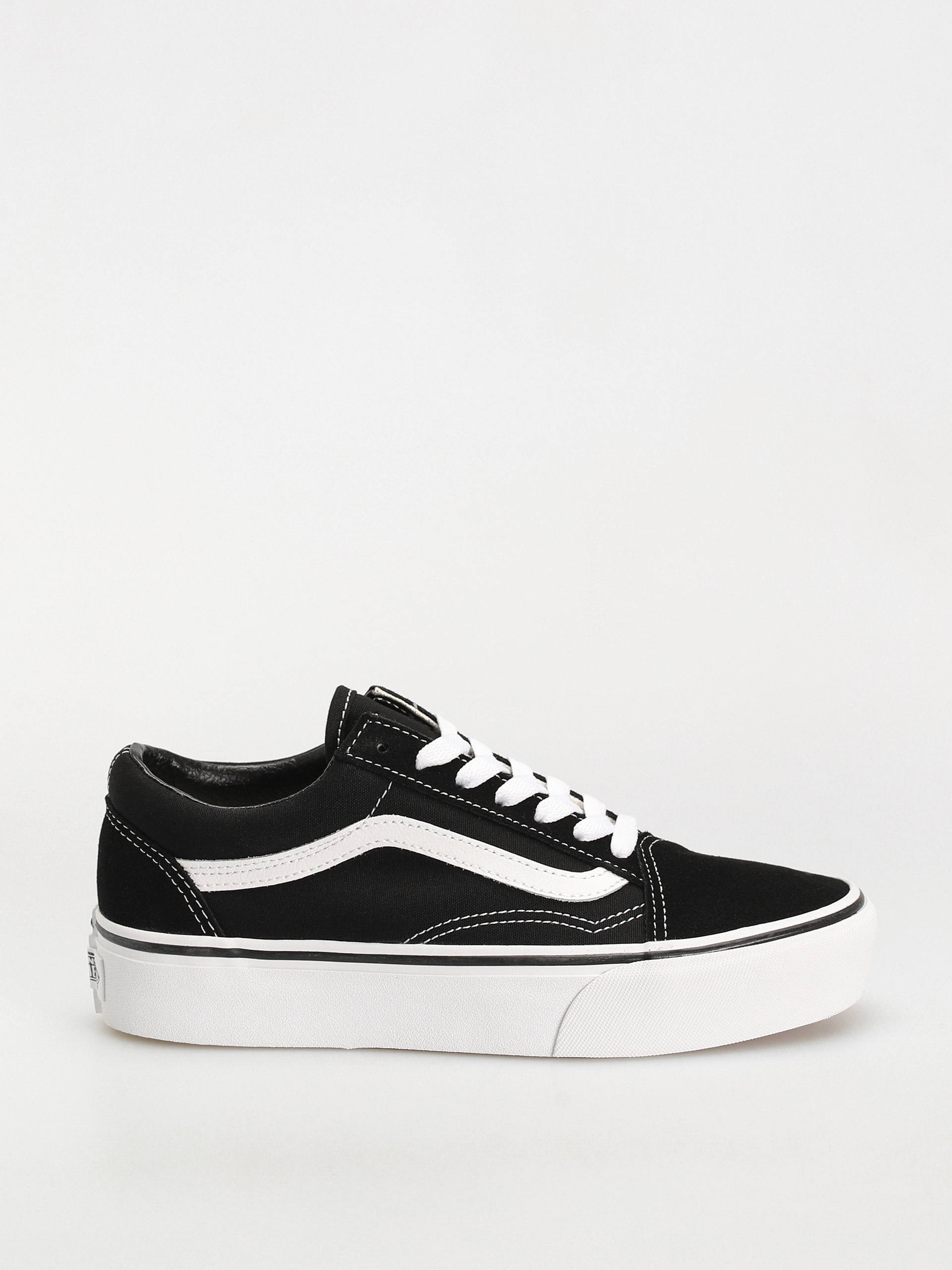 Vans Old Skool Platform Schuhe (black/white)