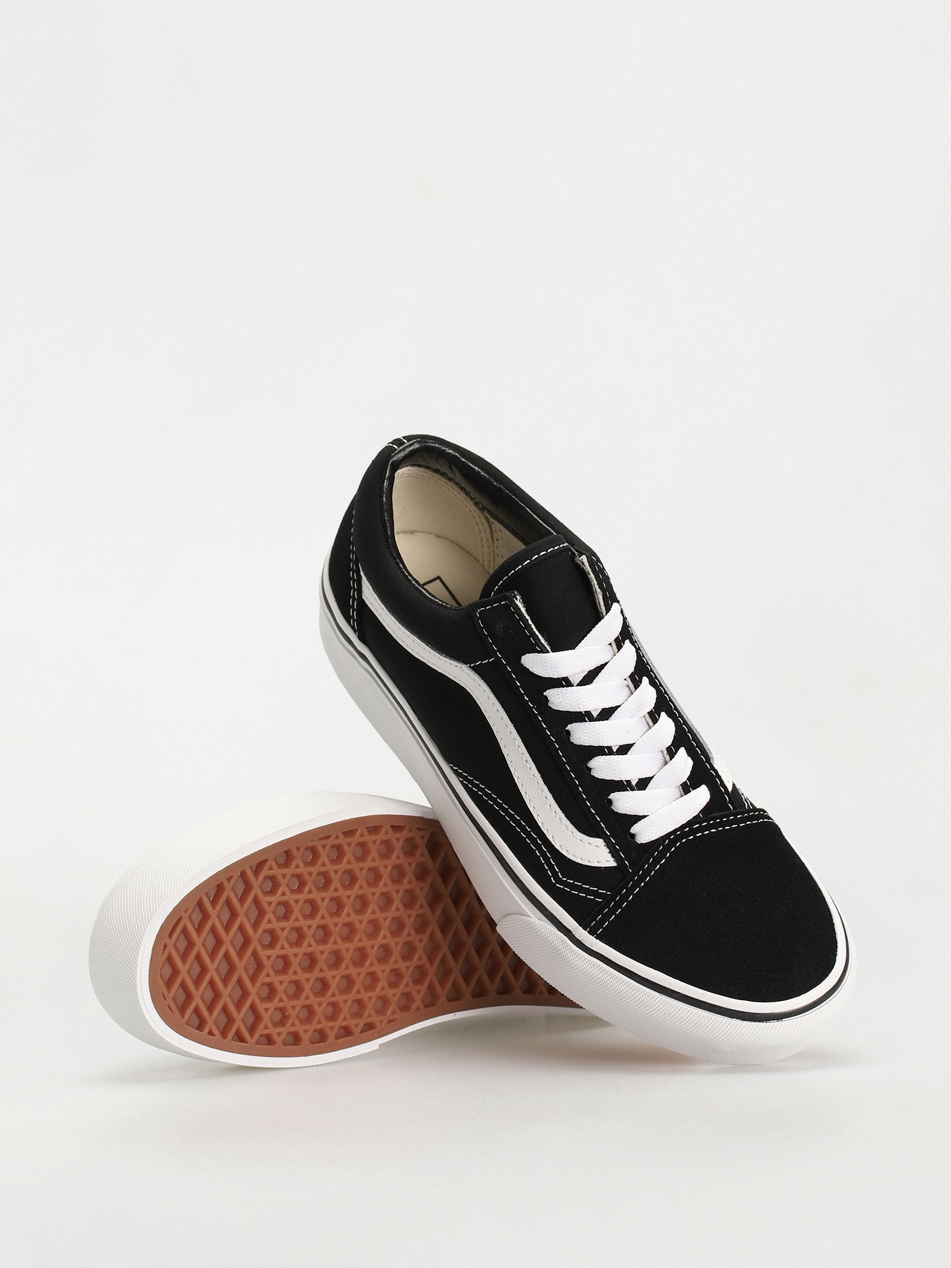 Vans Old Skool Platform Shoes (black/white)