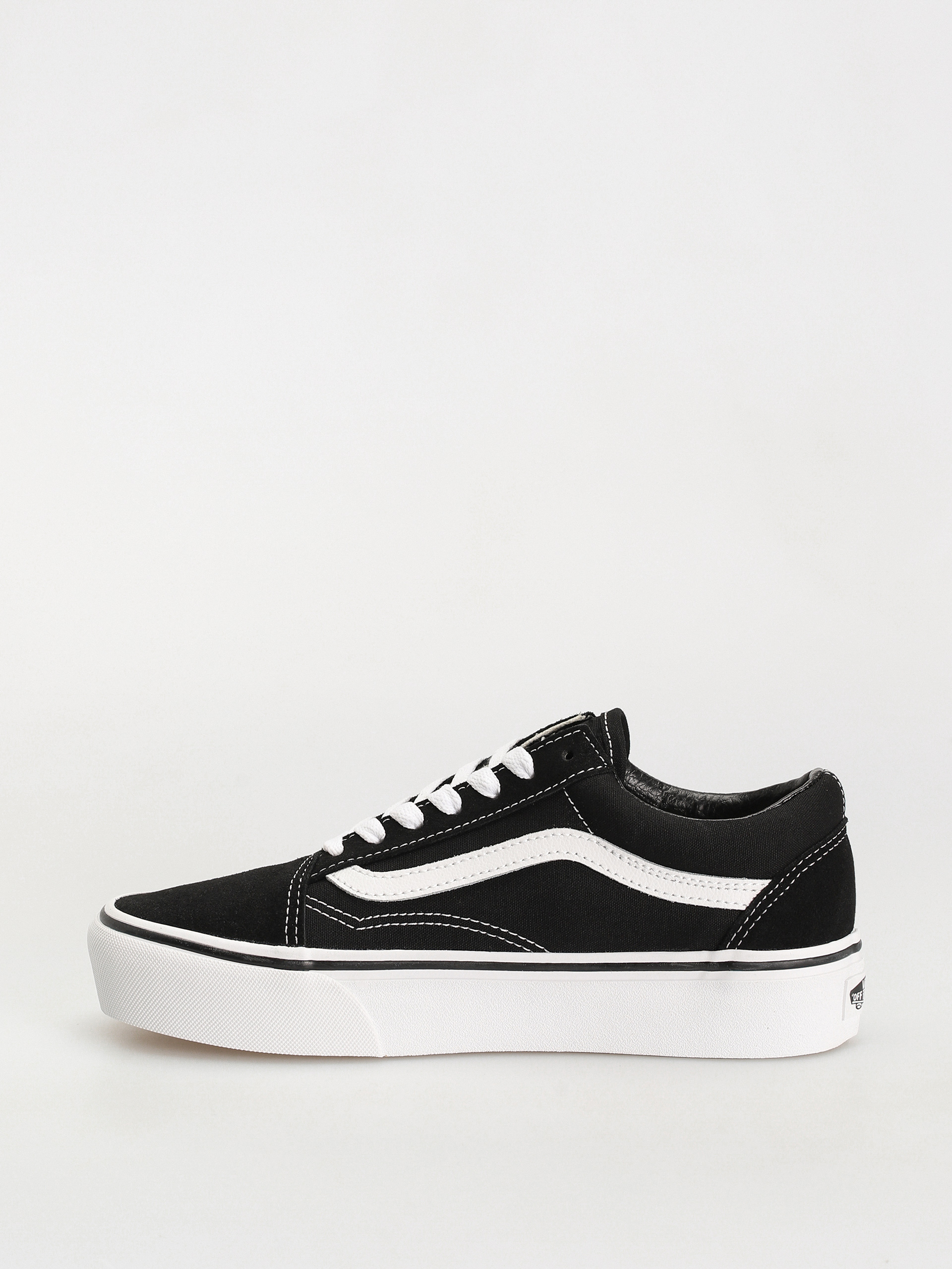 Vans Old Skool Platform Schuhe (black/white)