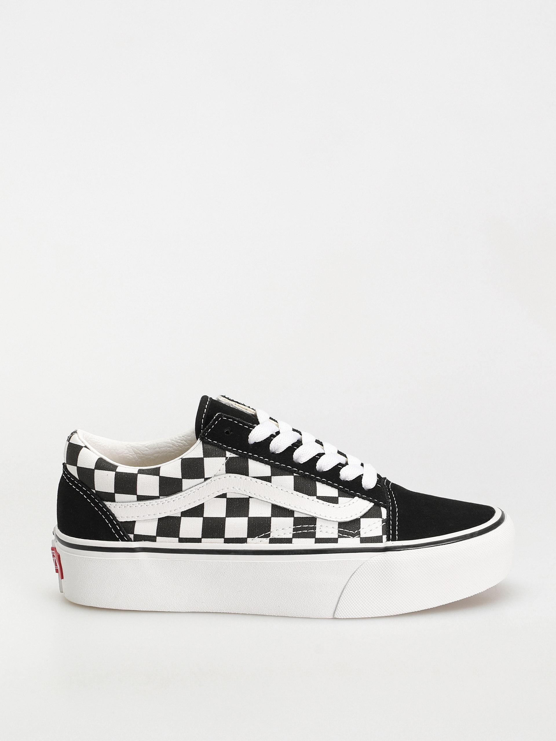 Vans Old Skool Platform Shoes (checker)