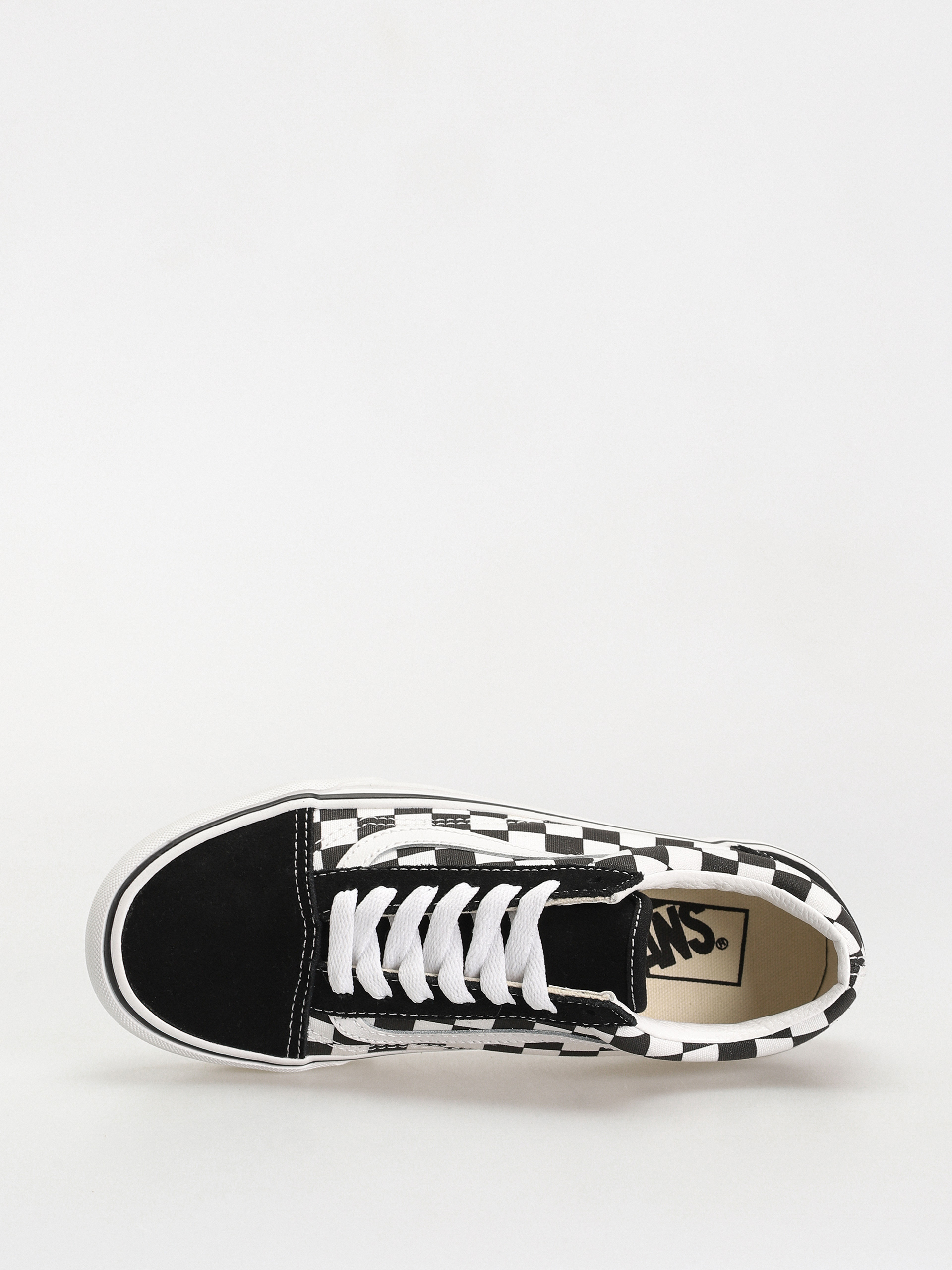 Vans Old Skool Platform Schuhe (checker)