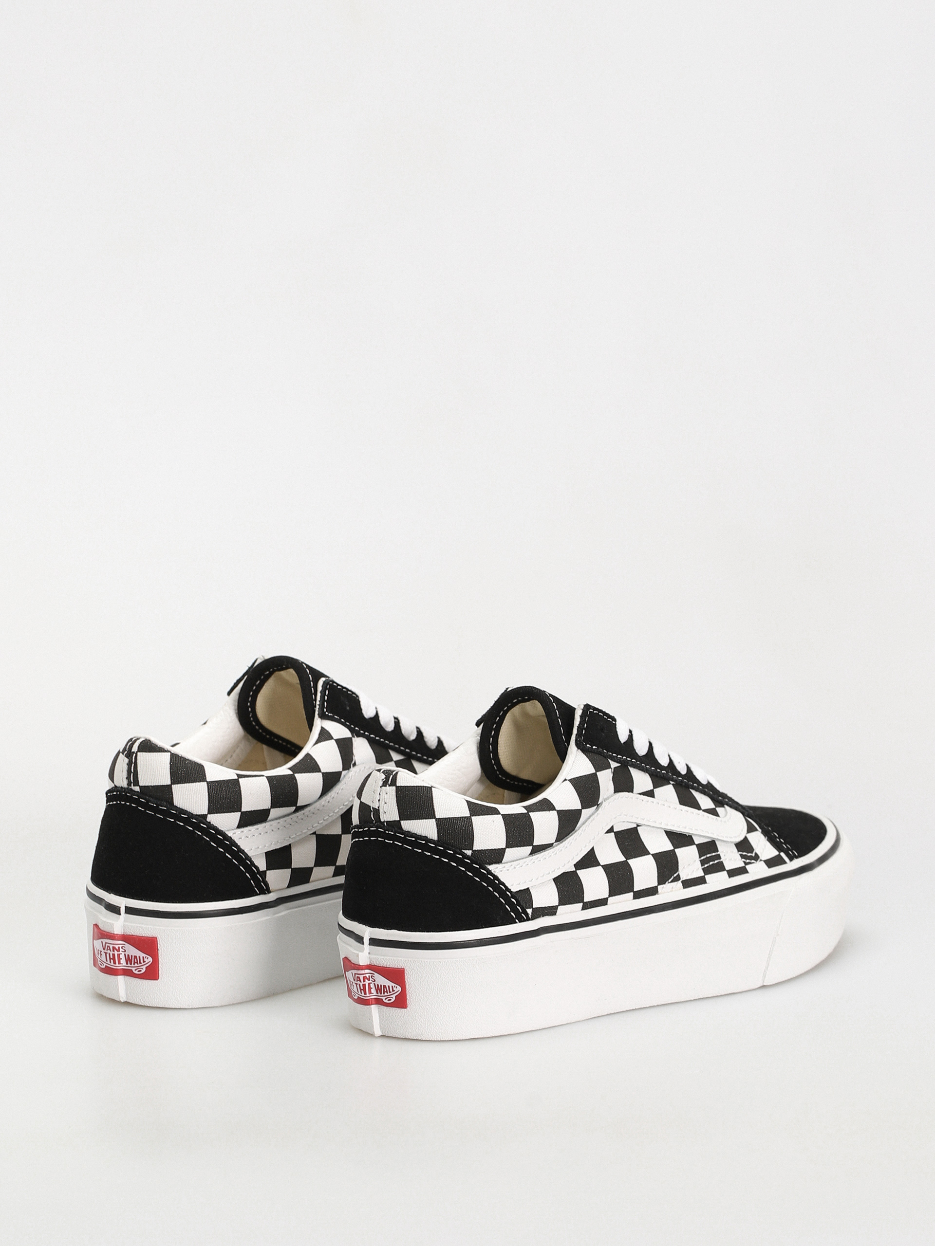 Vans Old Skool Platform Schuhe (checker)
