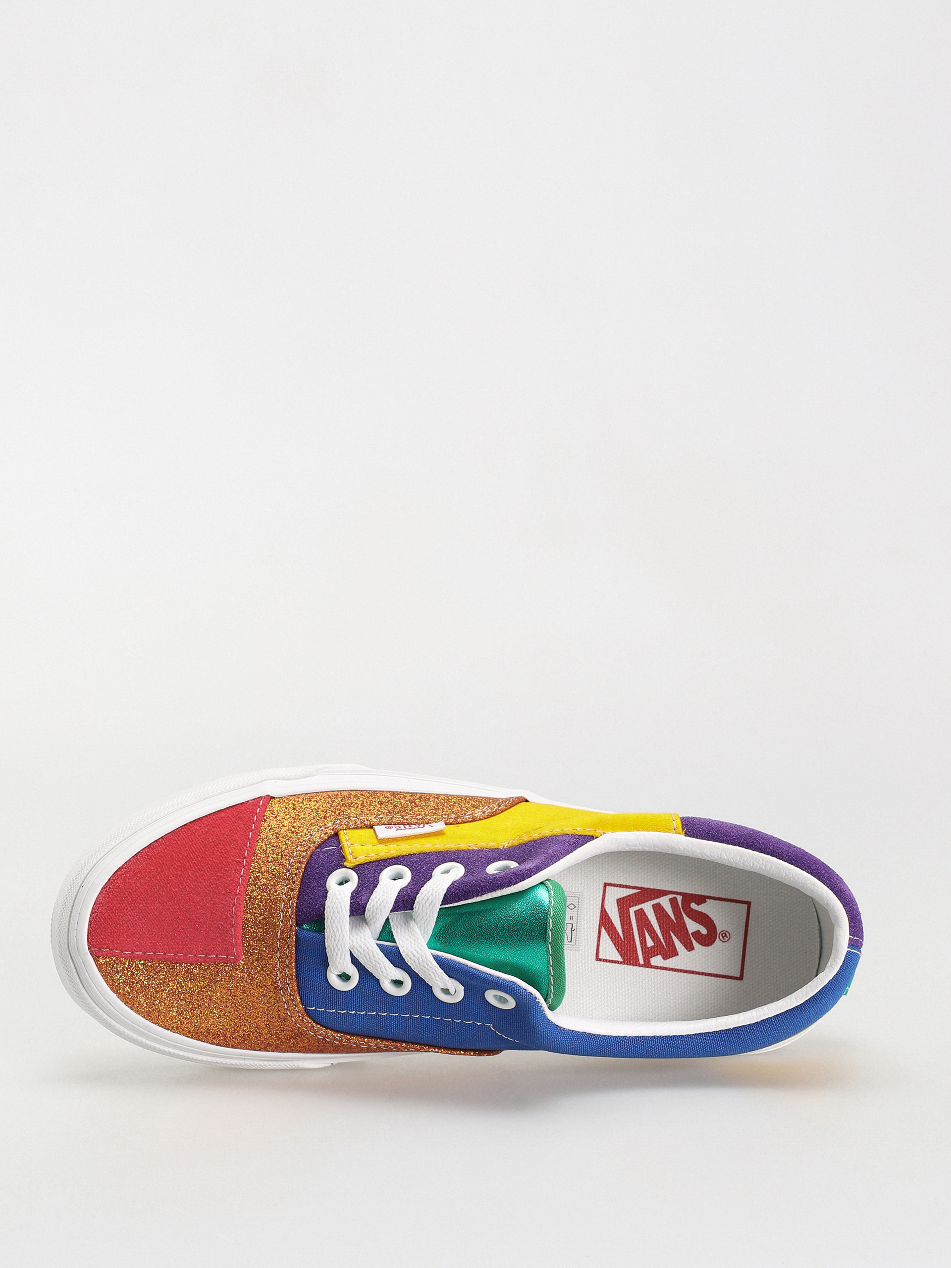 Vans Era Shoes (pride patchwork/true white)