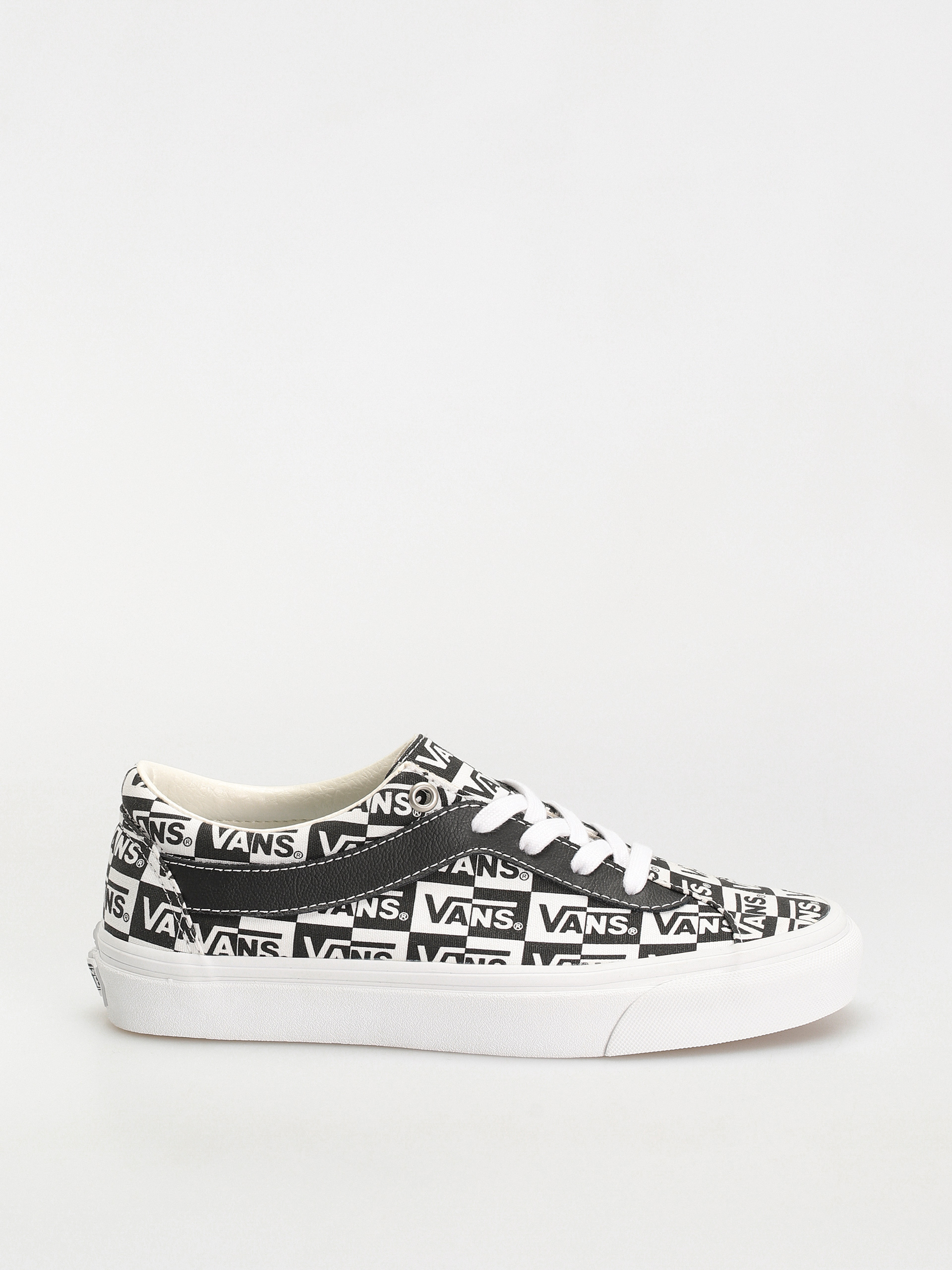 Vans Bold Ni Shoes (logo checker/tr wht/blk)