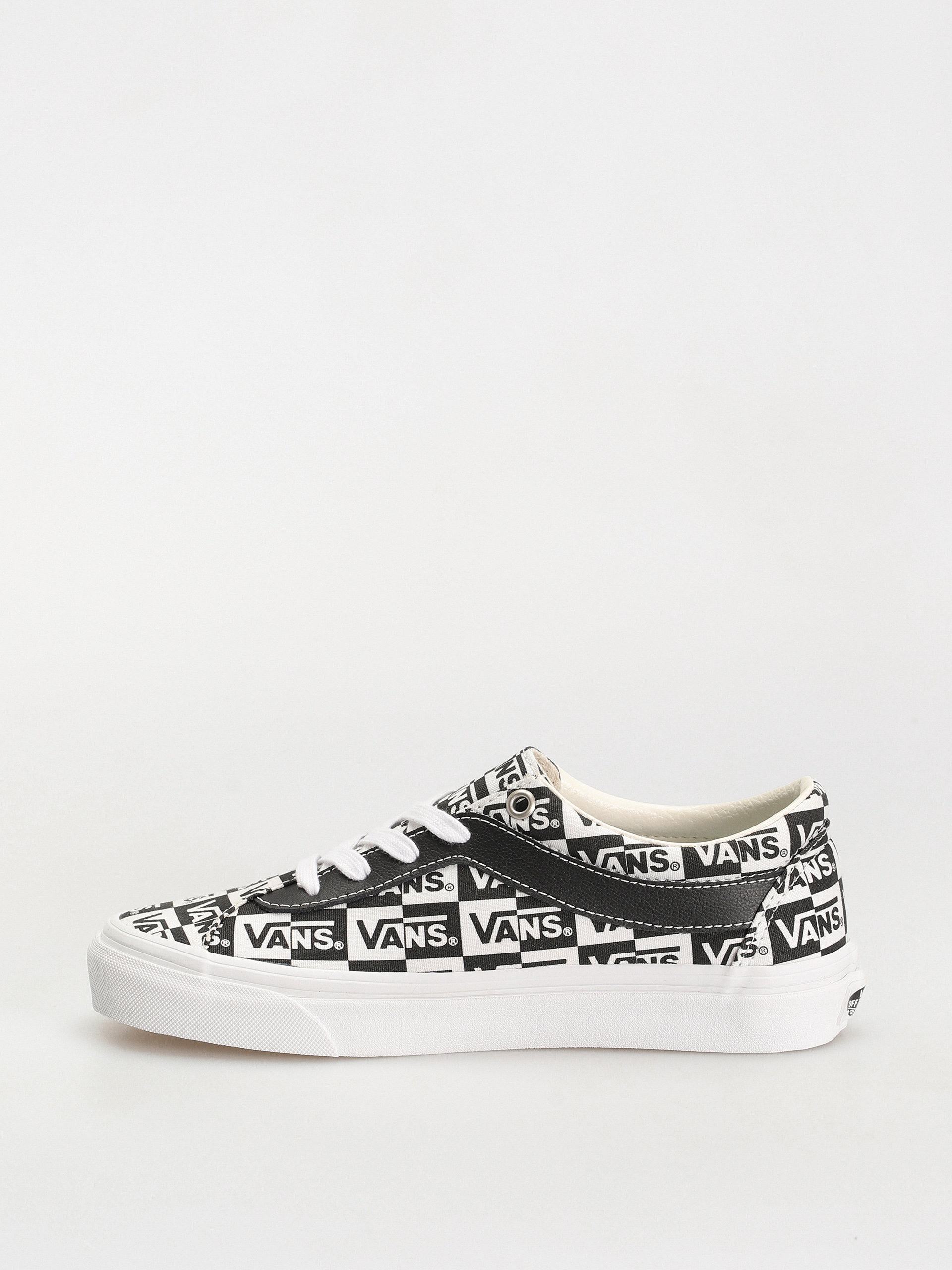 Vans Bold Ni Shoes (logo checker/tr wht/blk)