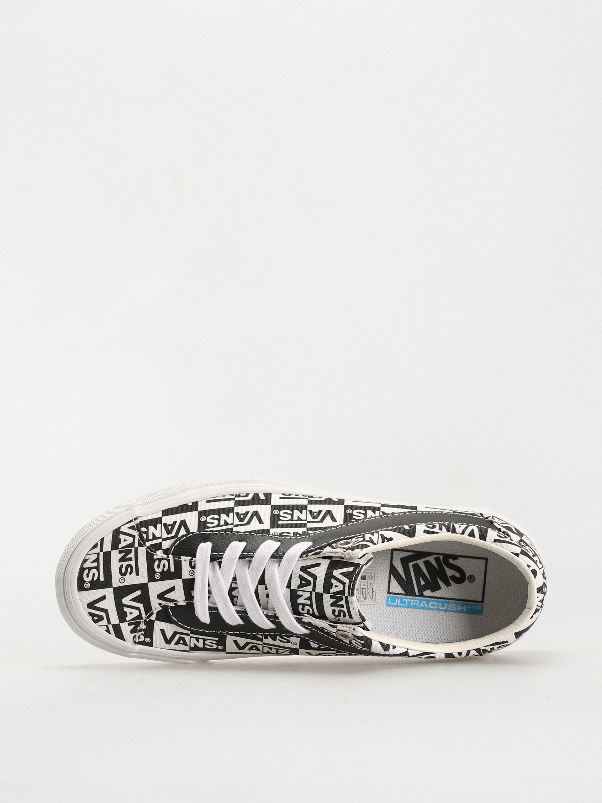 Vans Bold Ni Shoes (logo checker/tr wht/blk)