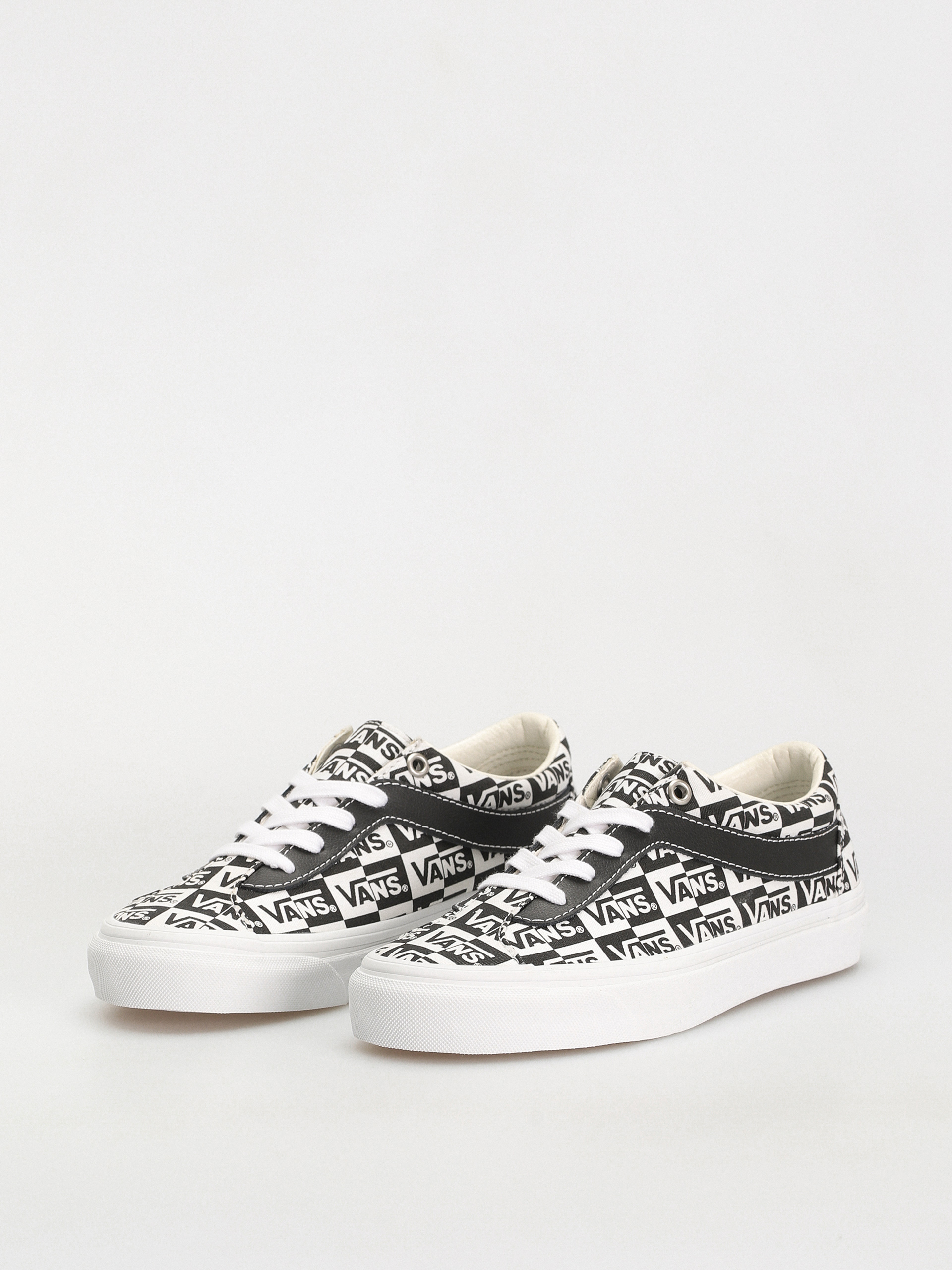 Vans Bold Ni Shoes (logo checker/tr wht/blk)