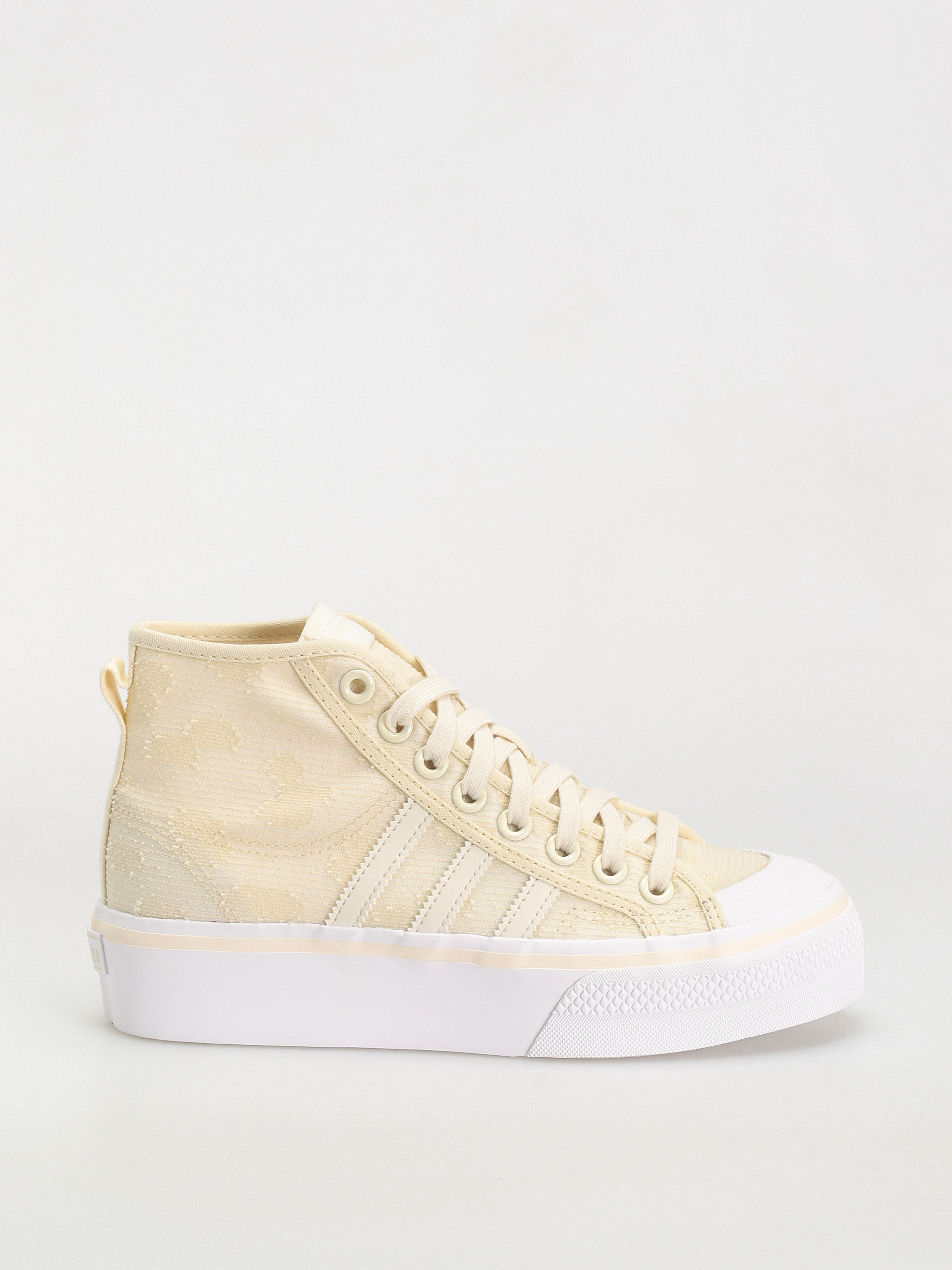 adidas gazelle silver green womens Rich Mnisi x adidas Wmns Nizza Platform Mid 'Pop-Art Roses' | Black