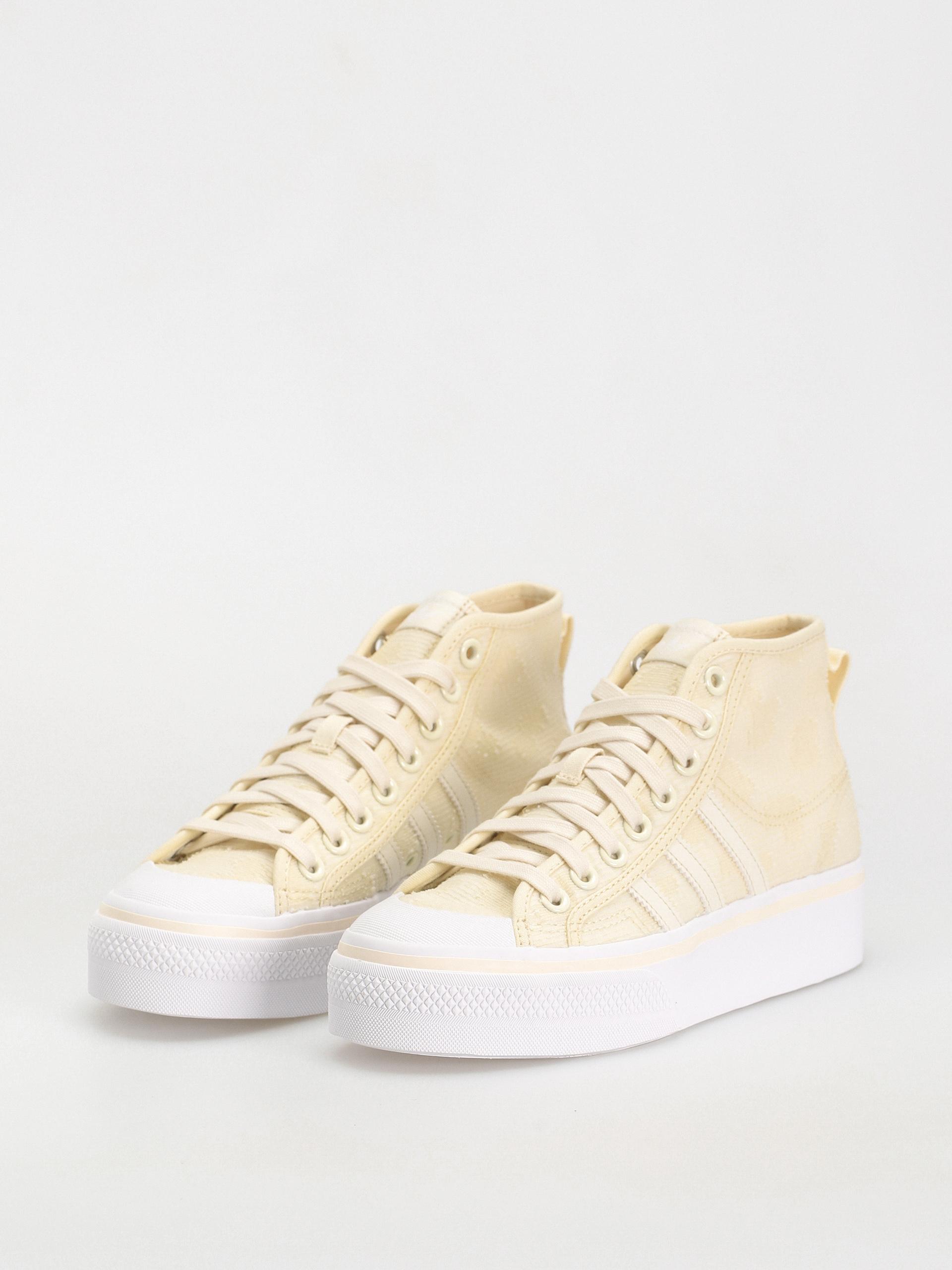 adidas Originals Nizza Platform Mid Shoes Wmn (cwhite/cwhite/ftwwht)