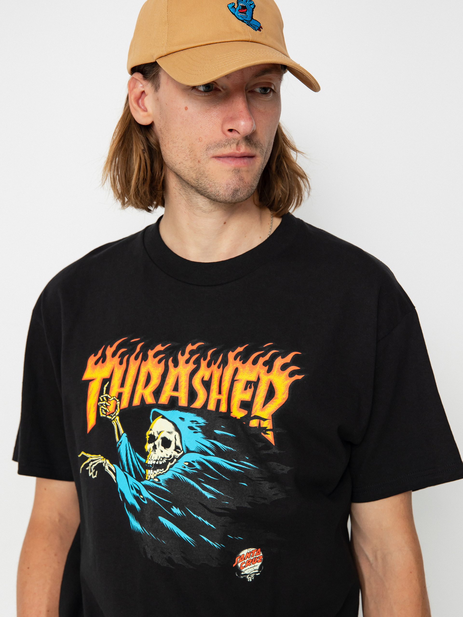 Santa Cruz X Thrasher O'Brien Reaper T-shirt (black)