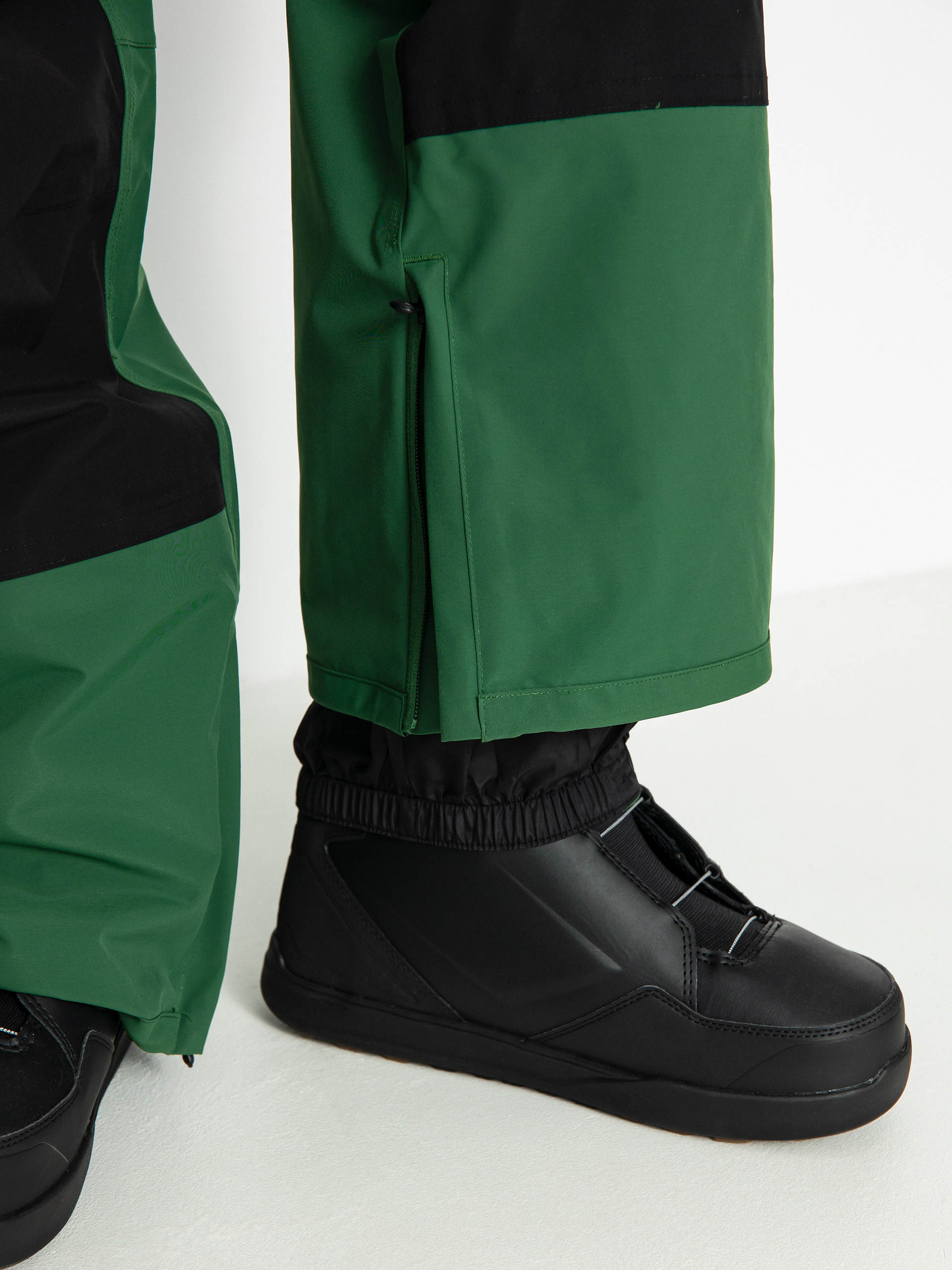 Herren ThirtyTwo Basement Bib Snowboardhose (green)