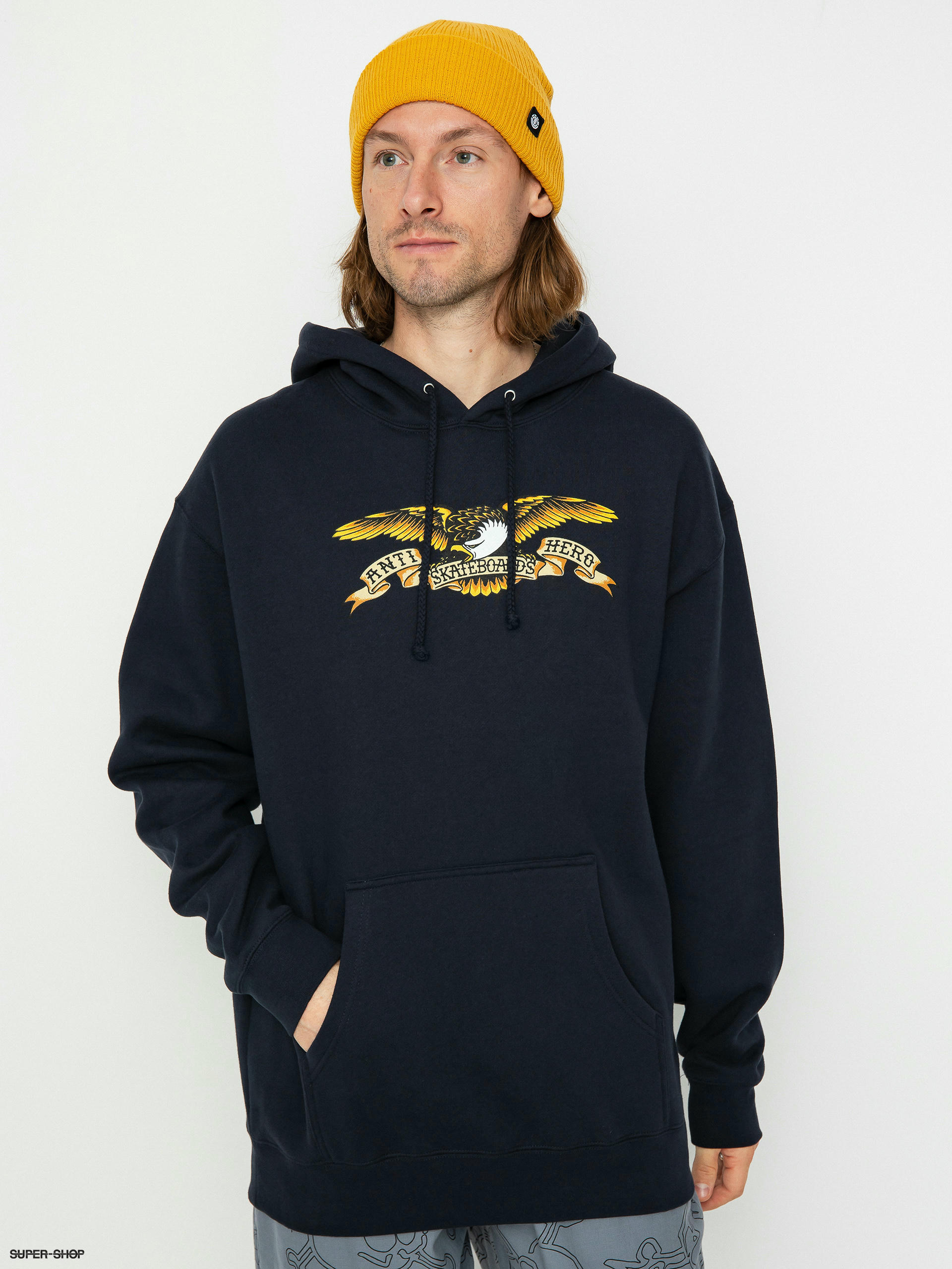 Antihero Eagle HD Hoodie (navy/black/multi)