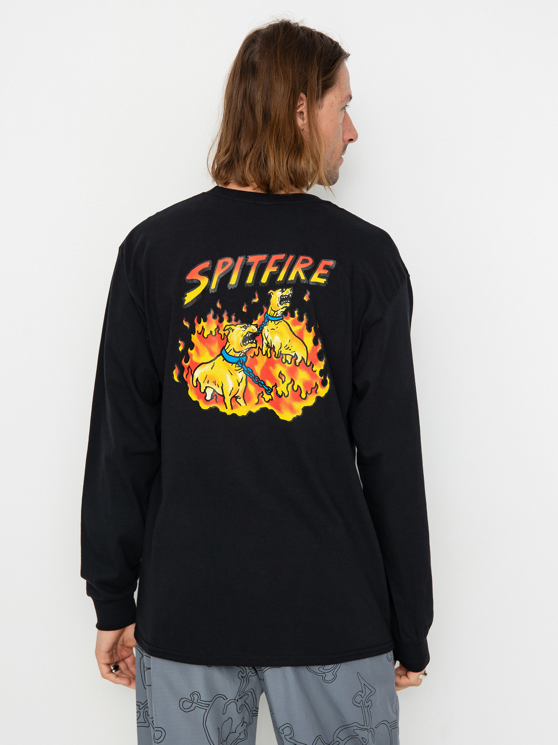 Spitfire Hl Hounds II Longsleeve (black/multi)