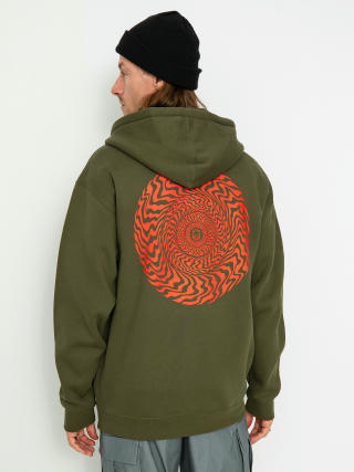Spitfire Swrld Cls ZHD Hoodie (army green/red)