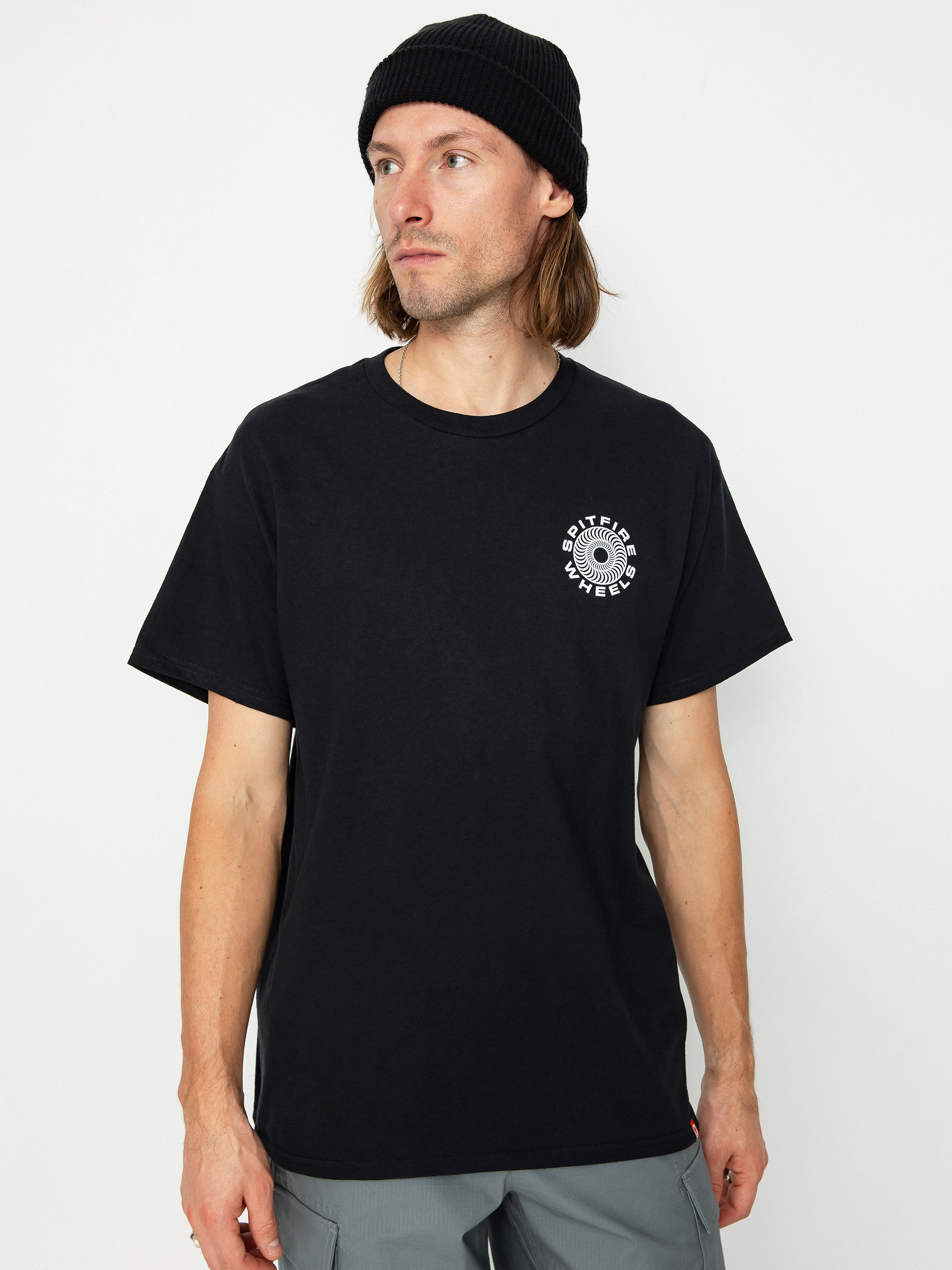 Spitfire Cls 87 Swrl T-shirt (black/white)