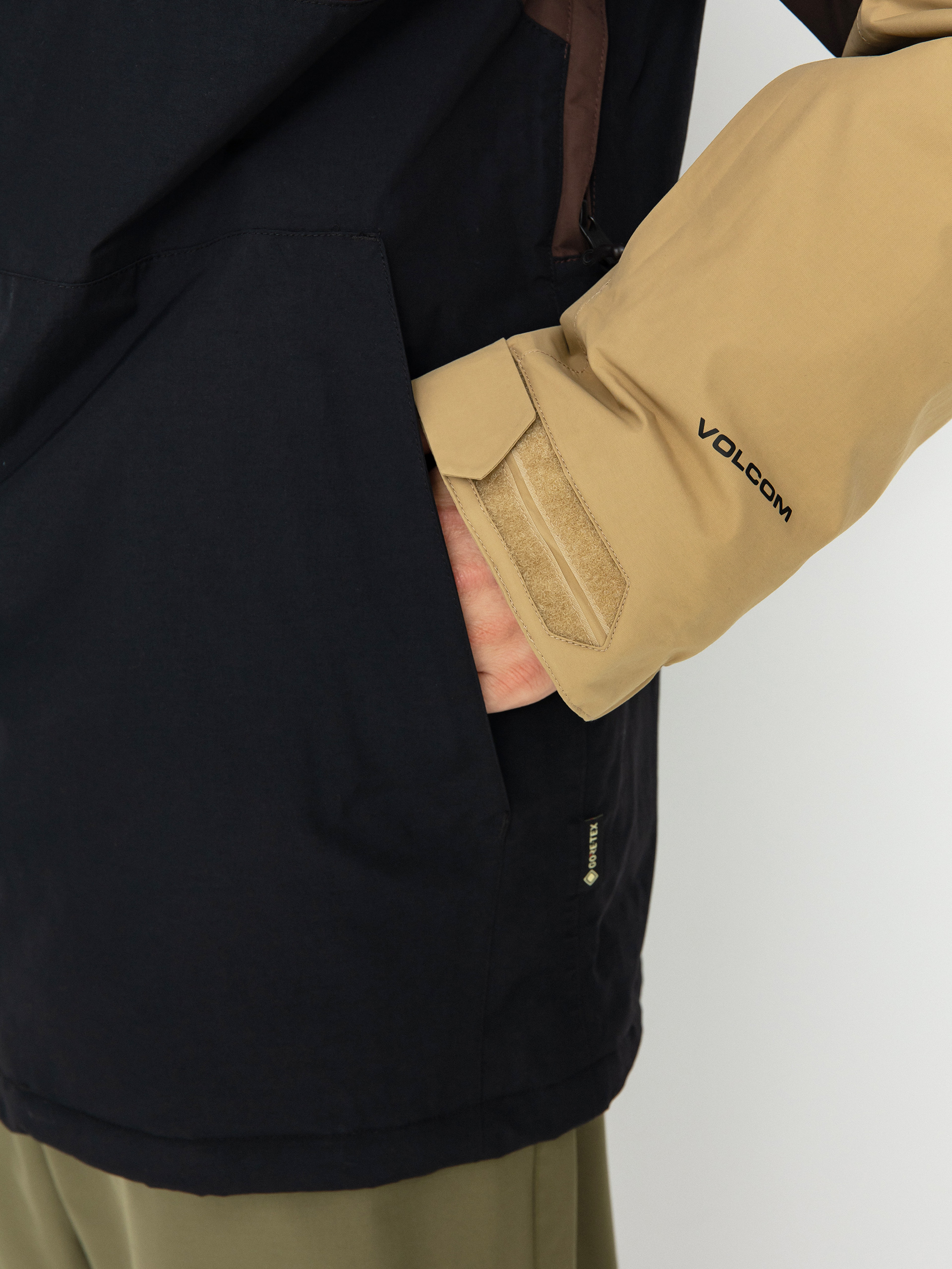 Mens Volcom L Ins Gore Tex Snowboard jacket (brown)