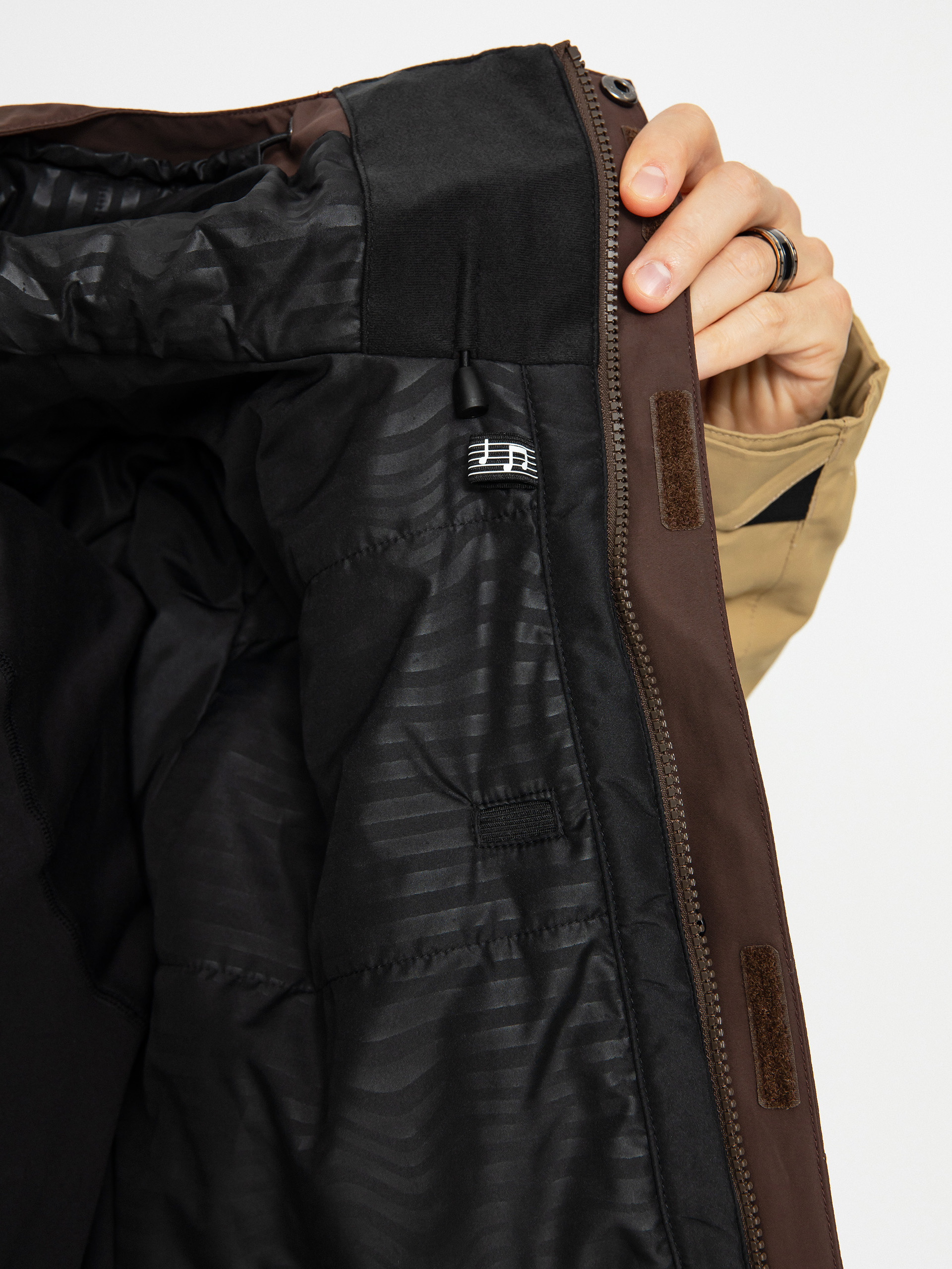 Mens Volcom L Ins Gore Tex Snowboard jacket (brown)