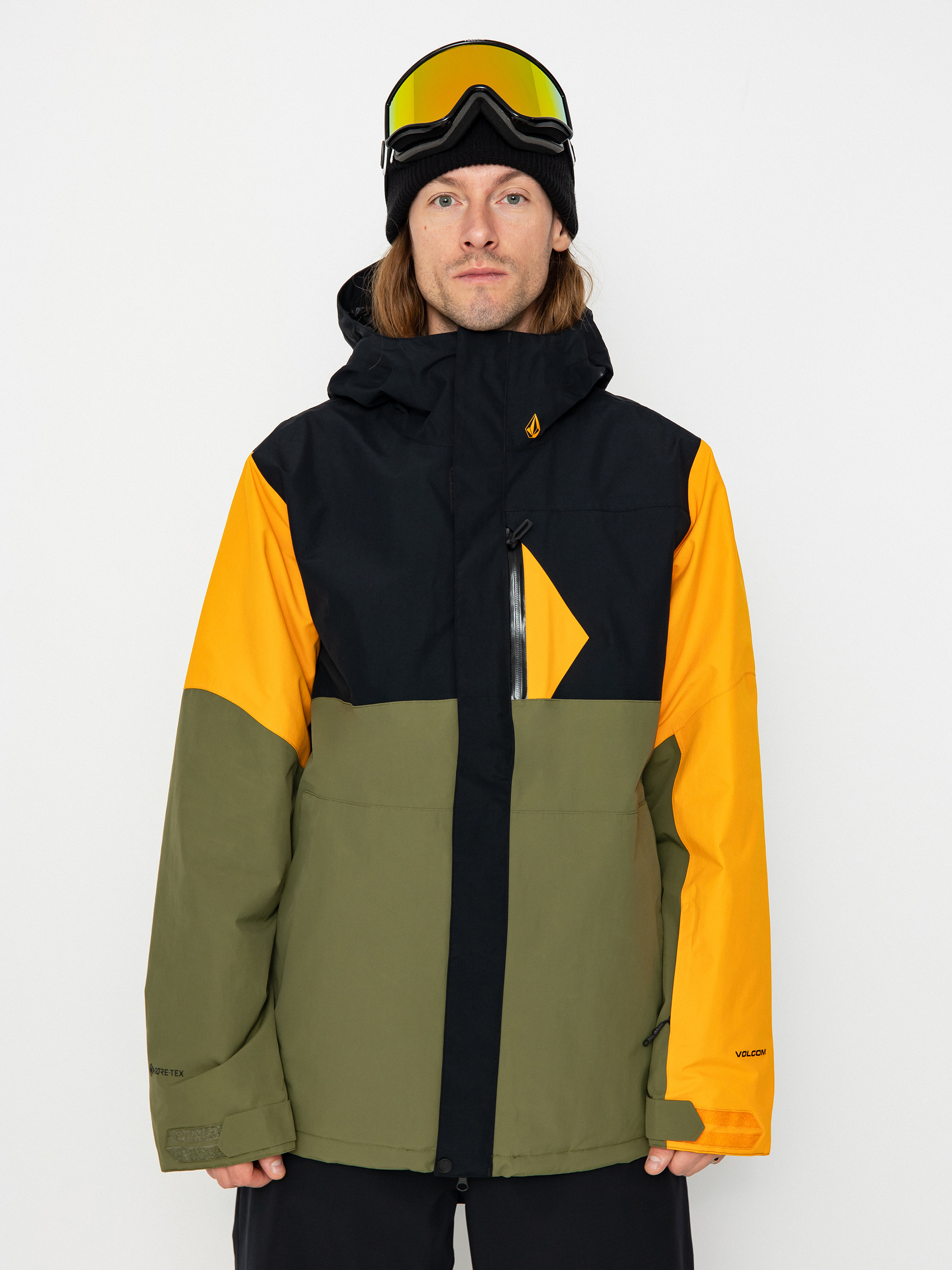 Mens Volcom L Ins Gore Tex Snowboard jacket (gold)