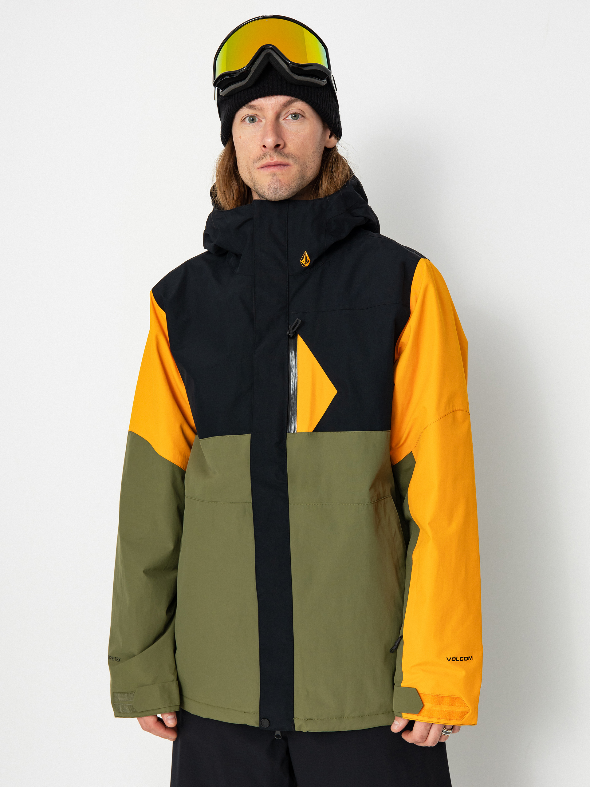 Mens Volcom L Ins Gore Tex Snowboard jacket (gold)