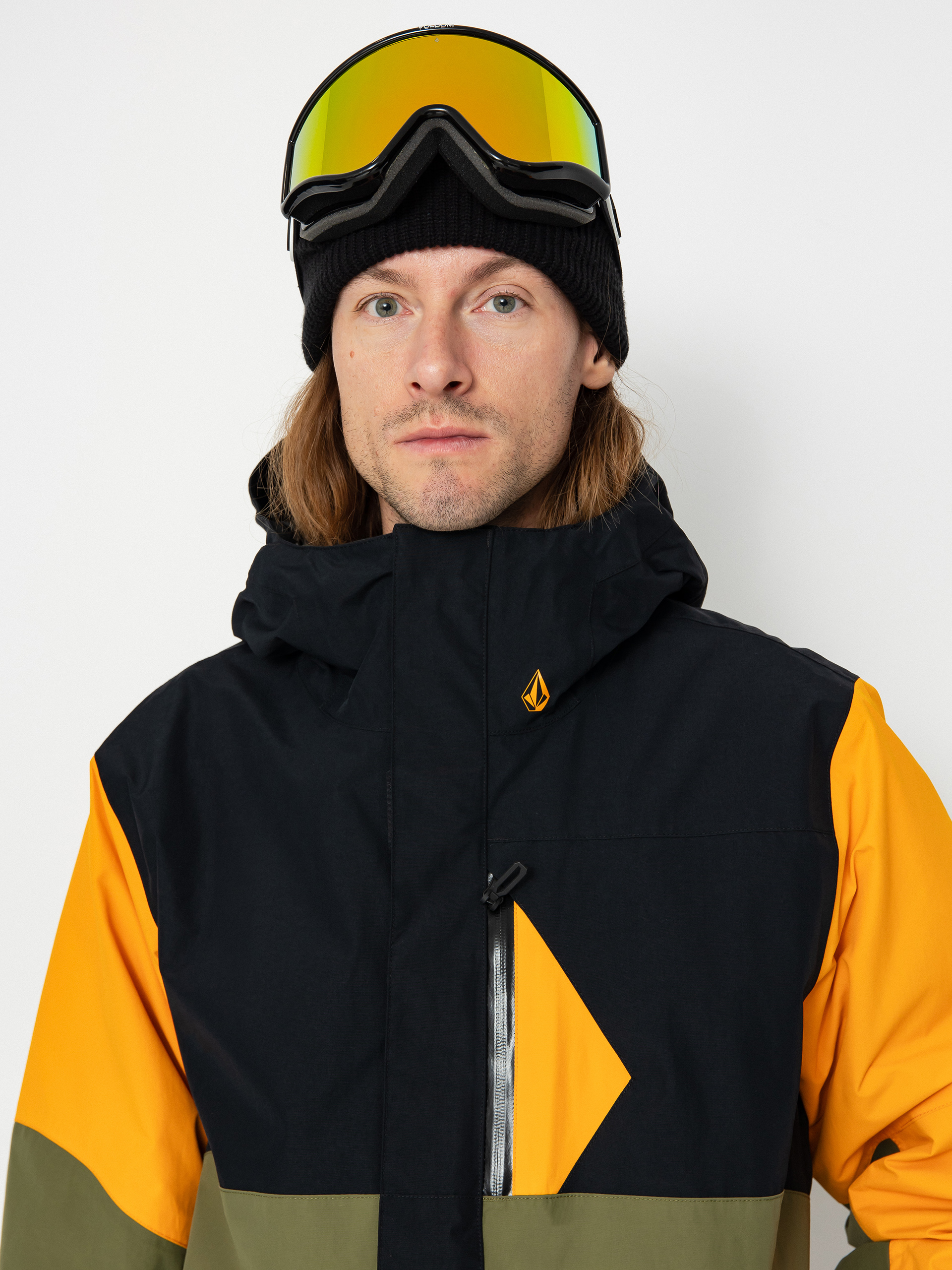 Mens Volcom L Ins Gore Tex Snowboard jacket (gold)