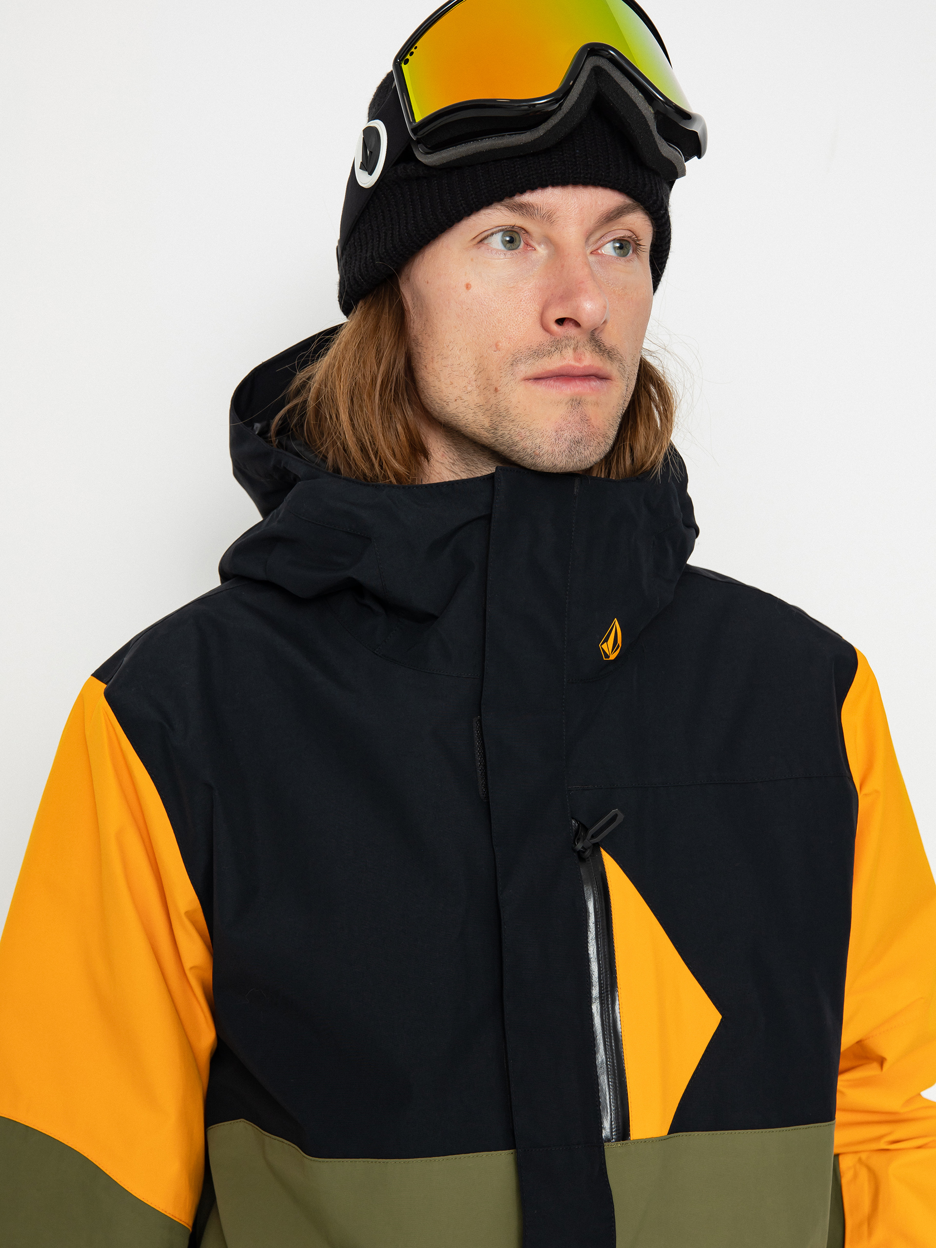Mens Volcom L Ins Gore Tex Snowboard jacket (gold)