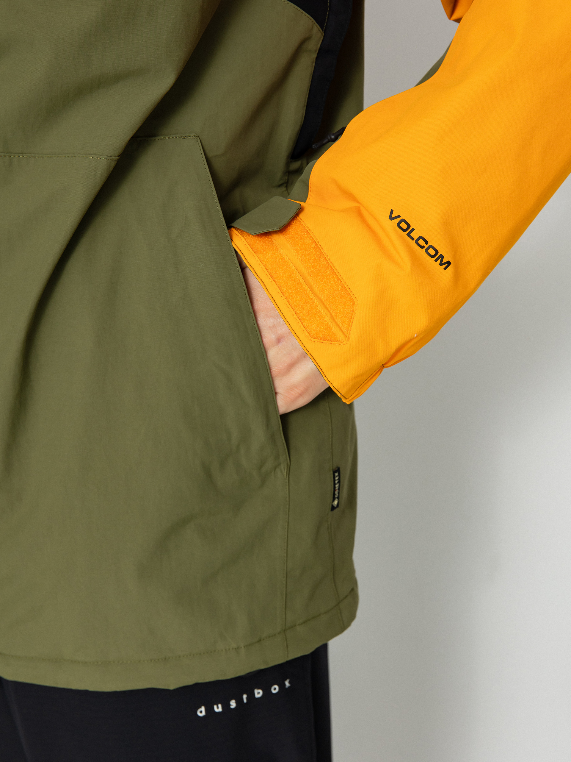 Herren Volcom L Ins Gore Tex Snowboardjacke (gold)