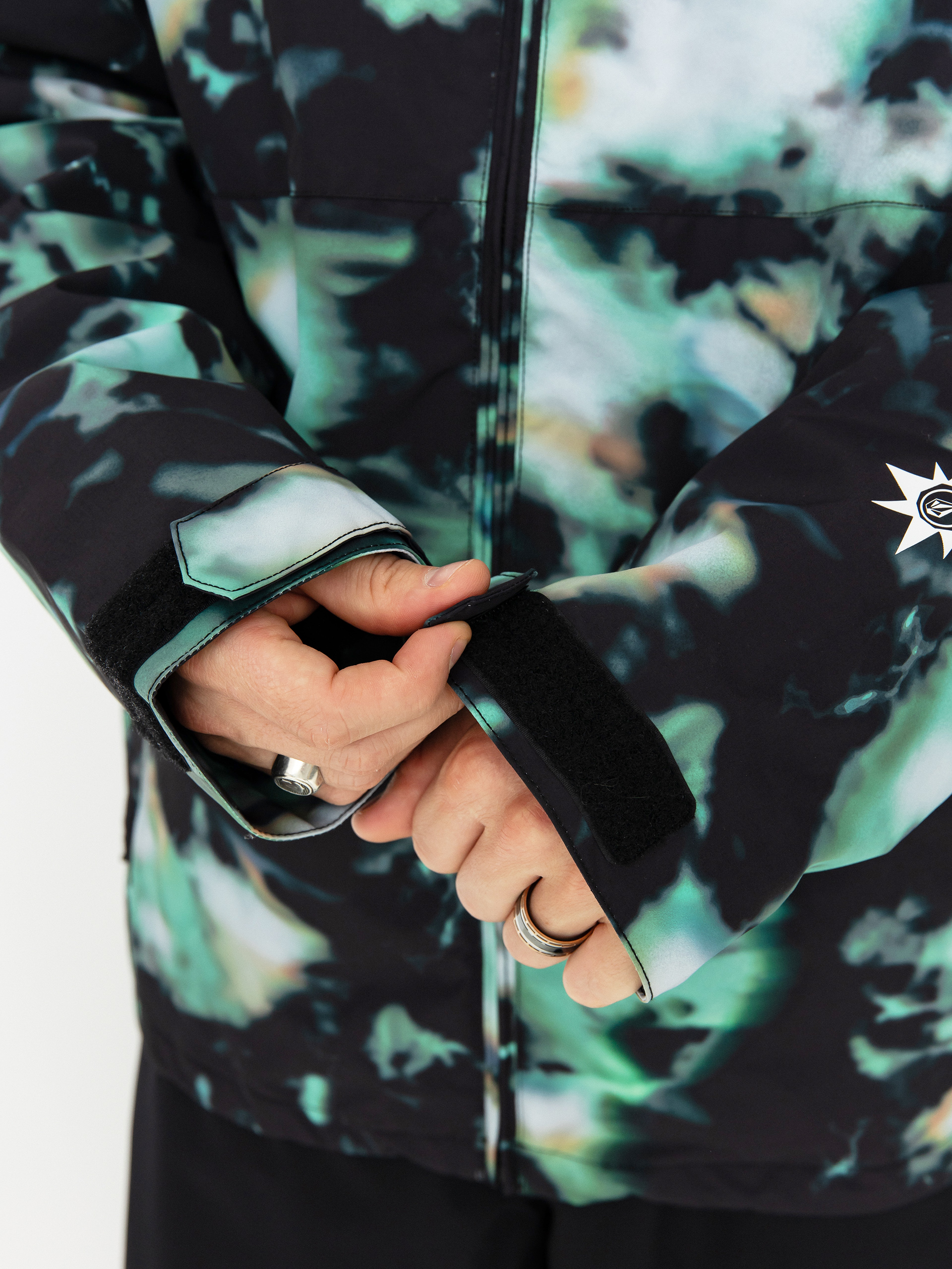 Mens Volcom 2836 Ins Snowboard jacket (spritz black)