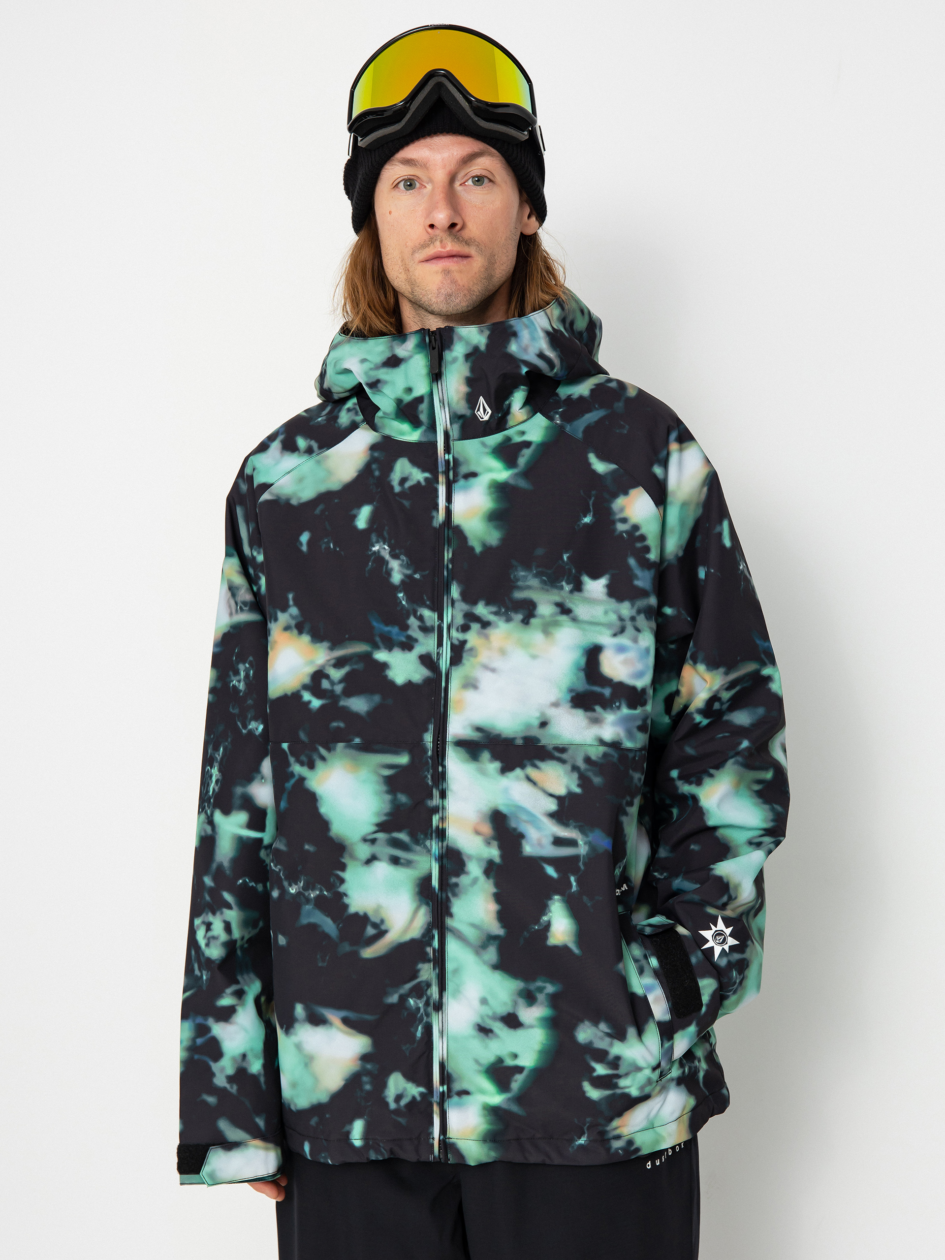 Mens Volcom 2836 Ins Snowboard jacket (spritz black)
