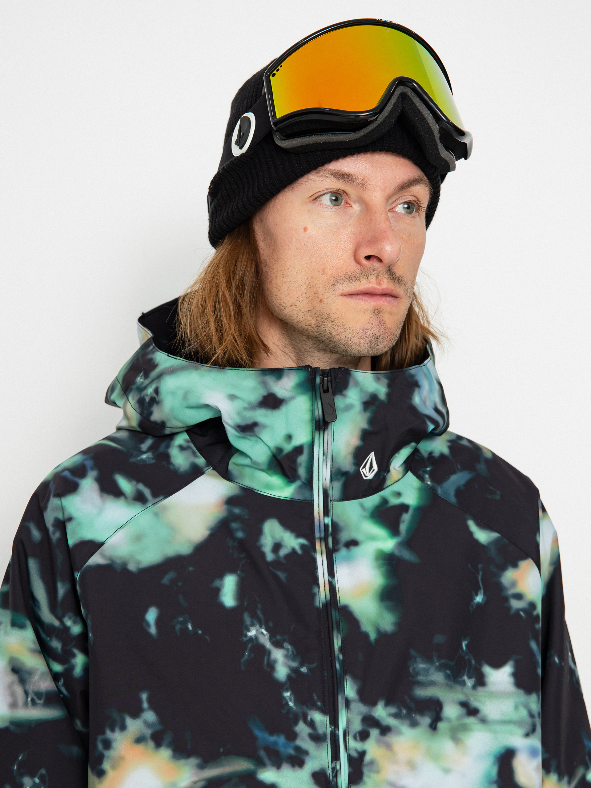 Mens Volcom 2836 Ins Snowboard jacket (spritz black)