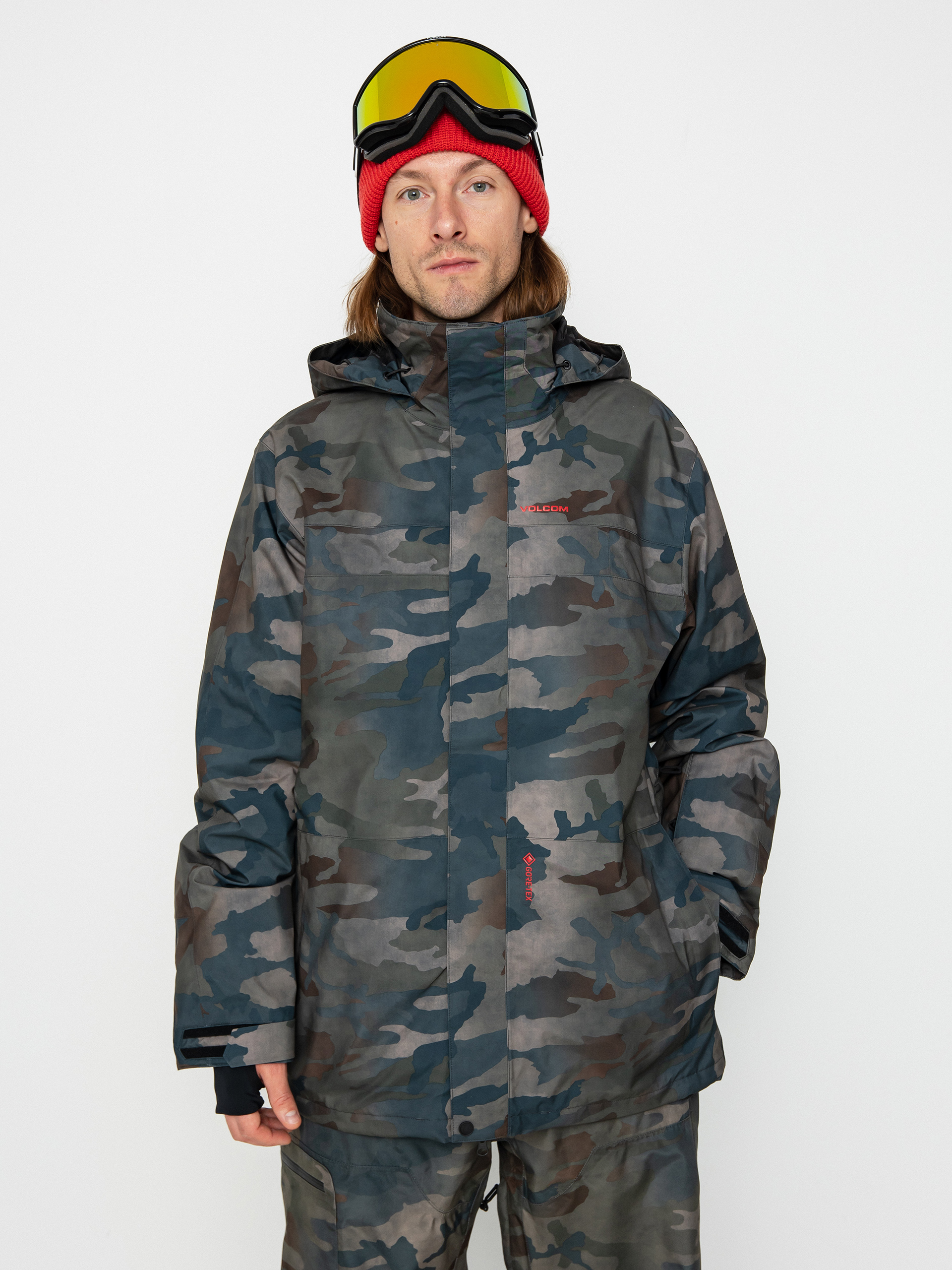 Volcom V.Co Stretch Gore Tex Snowboard jacket - camo (cloudwash camo)