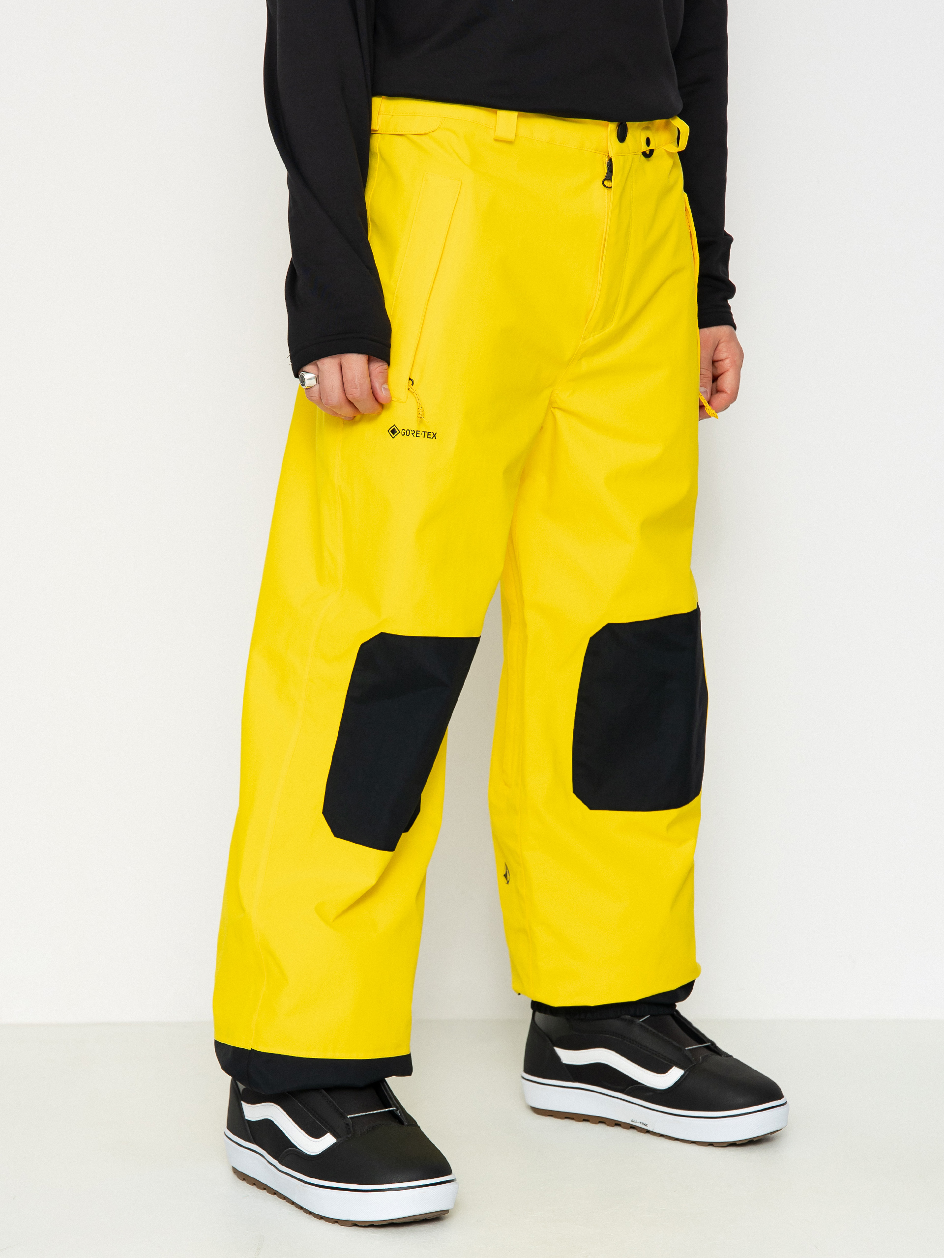 Mens Volcom Longo Gore Tex Snowboard pants (bright yellow)