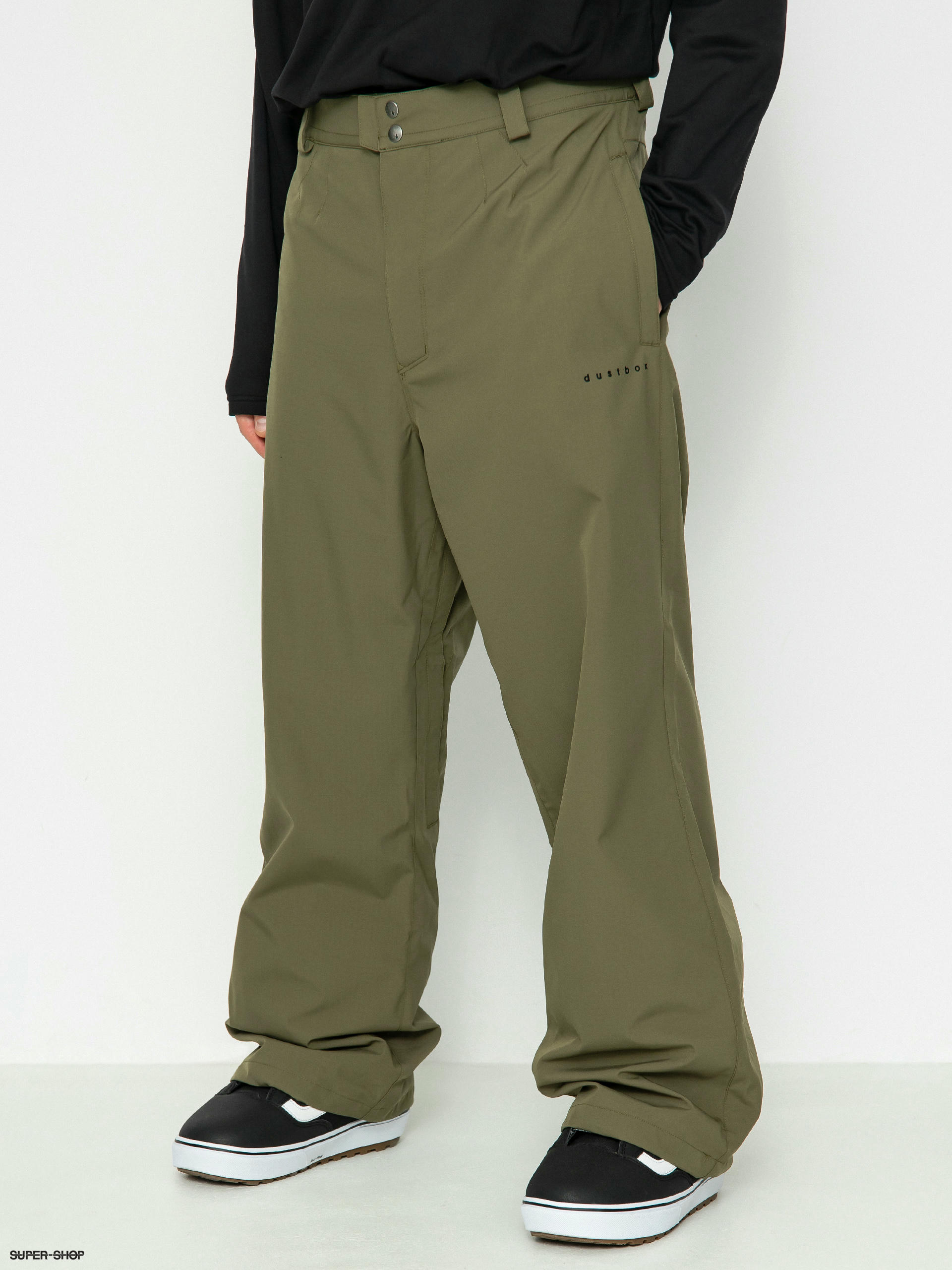 Mens Volcom Vlcmxdustbox Snowboard pants (military)