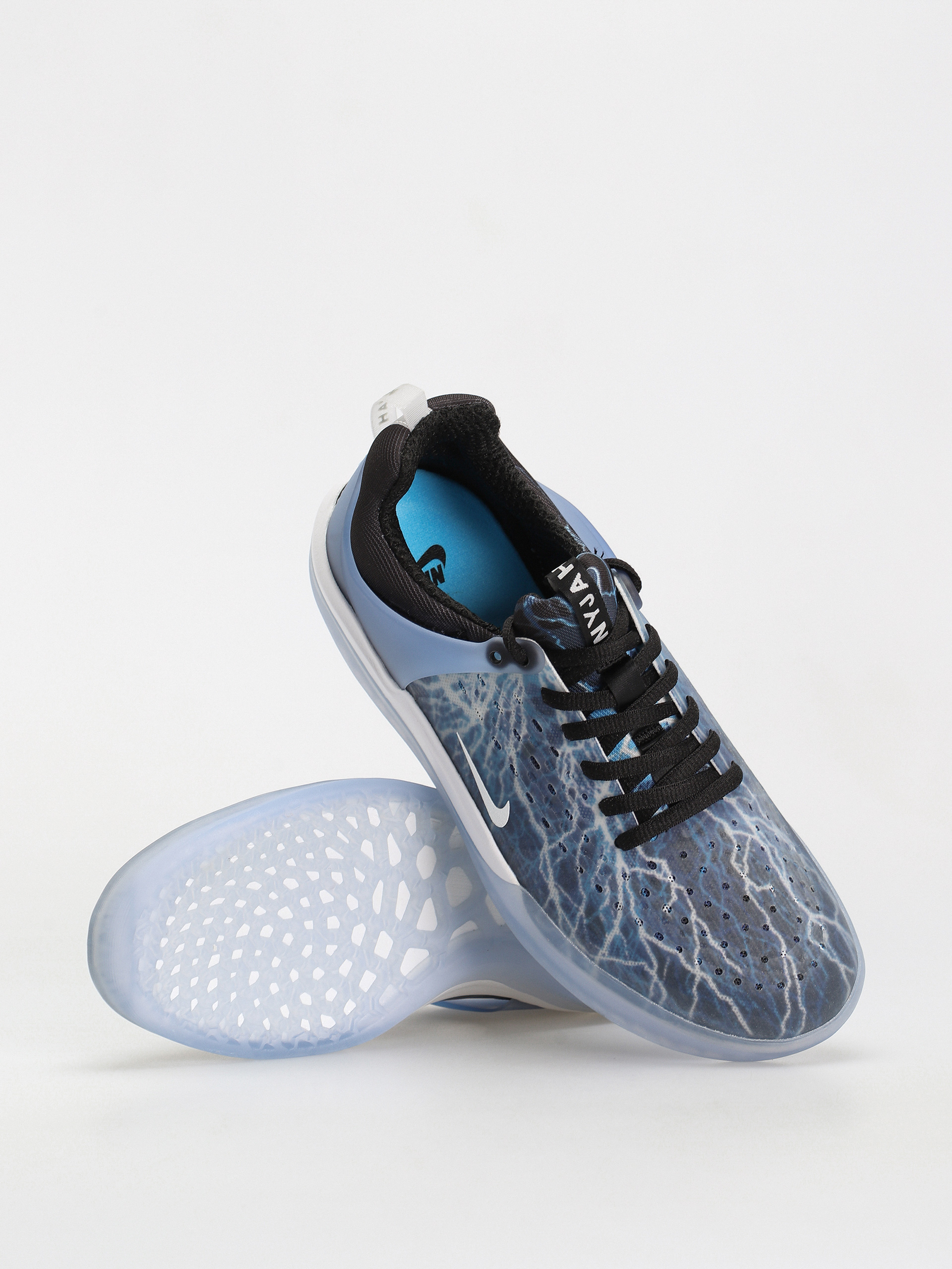 Nike SB SB Nyjah 3 Premium Shoes (black/white deep royal white)