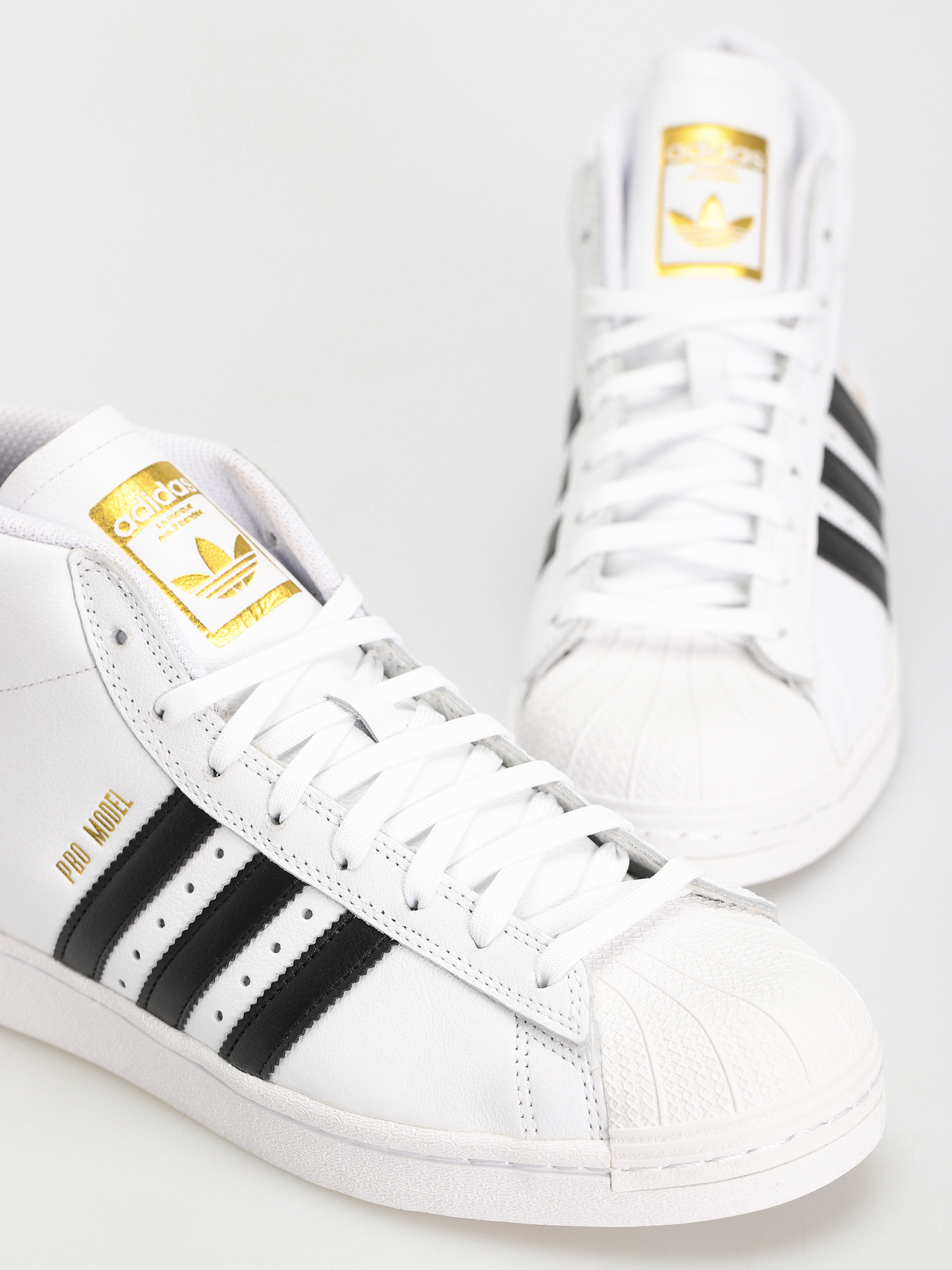 adidas Pro Model ADV Schuhe (ftwwht/cblack/goldmt)