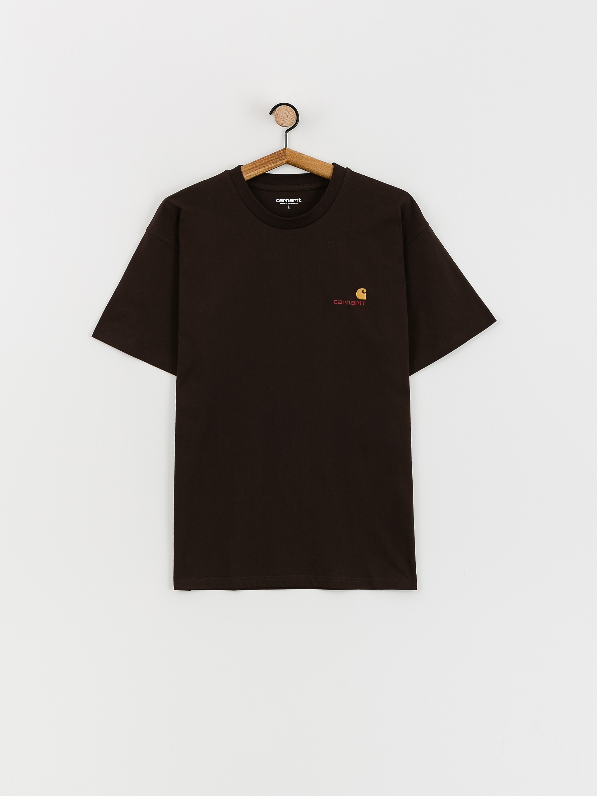 Carhartt WIP American Script T-shirt (tobacco)